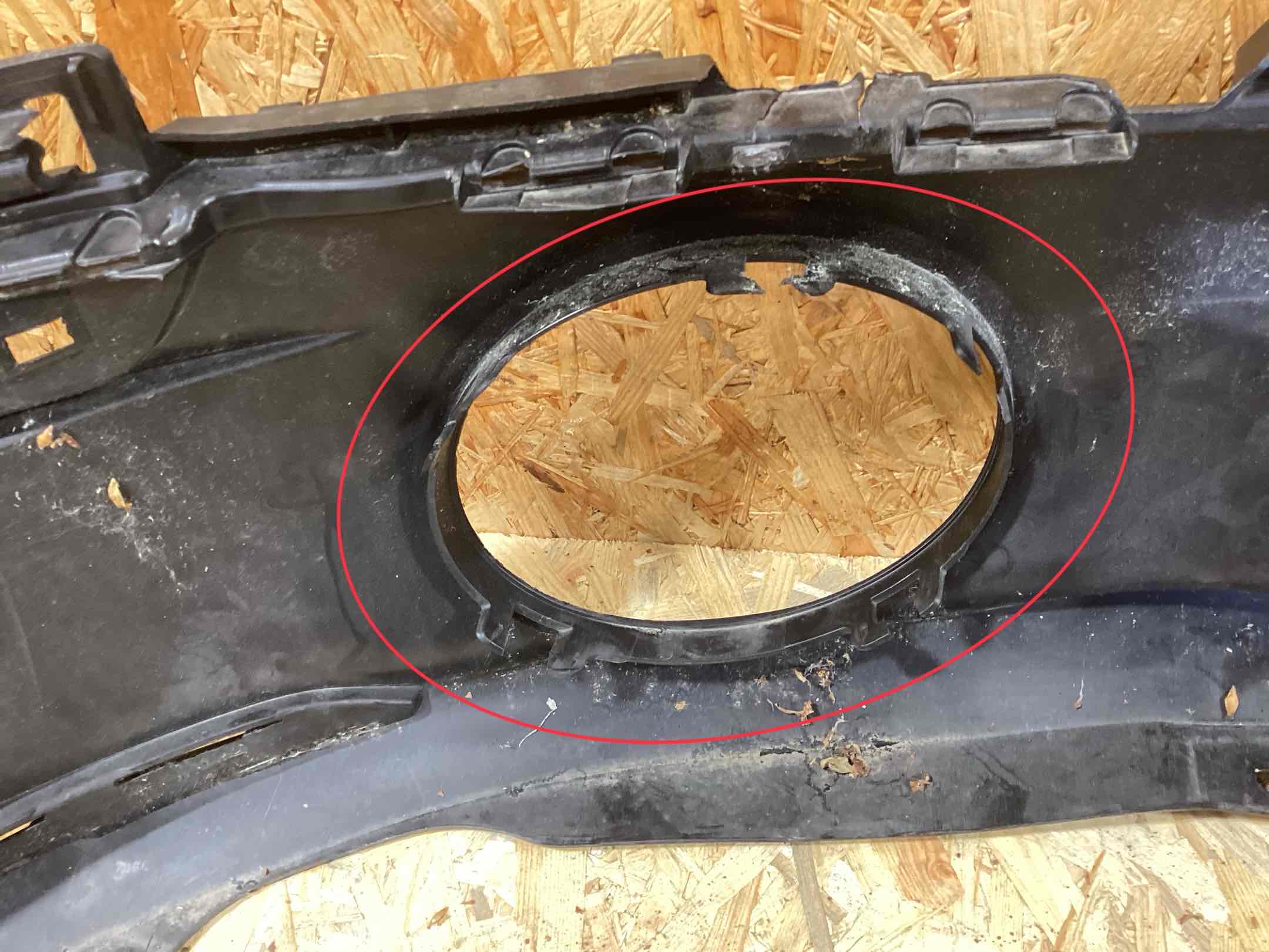 Накладка на бампер Porsche 911 010626-109