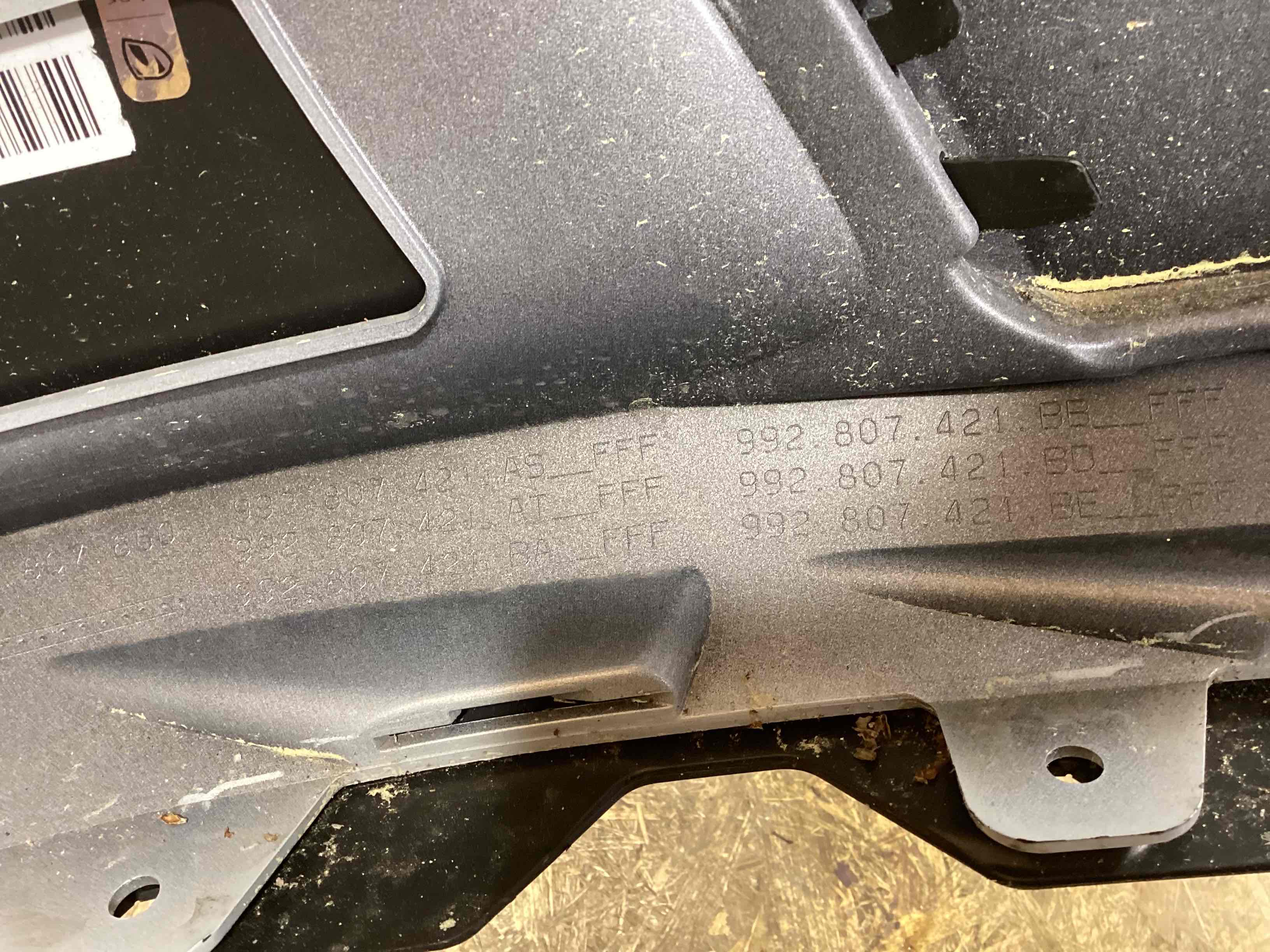 Бампер задний Porsche 911 010626-119