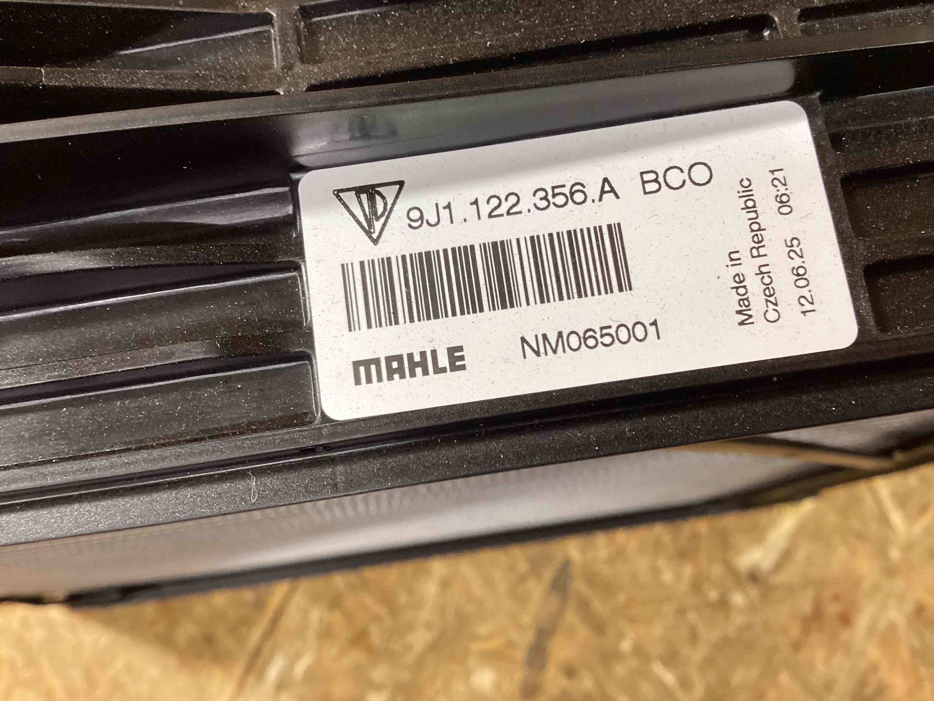 Кассета радиаторов Porsche Taycan 020326-104