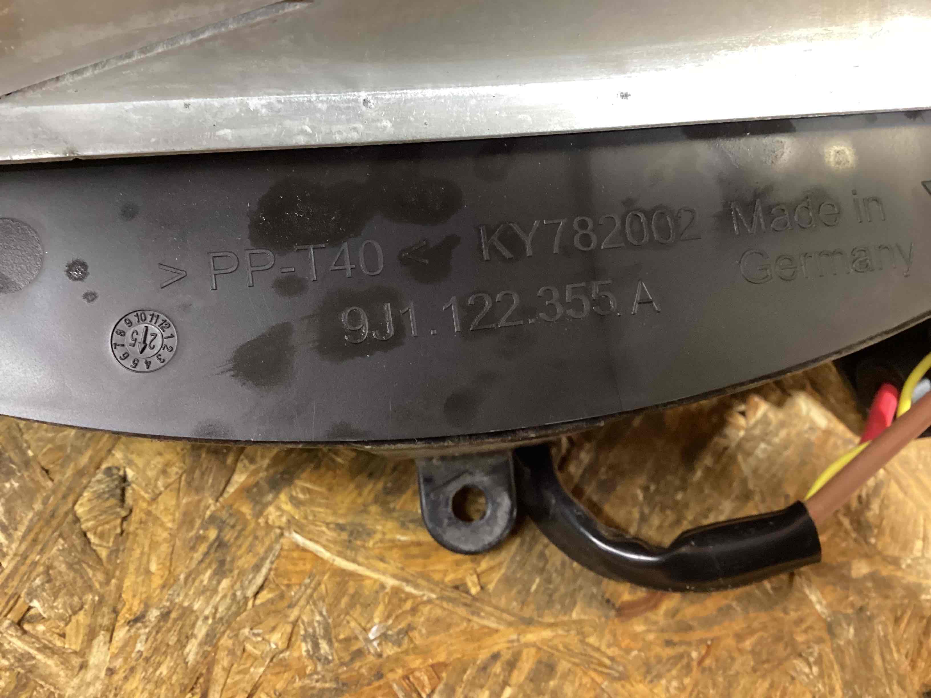 Кассета радиаторов Porsche Taycan 020326-105