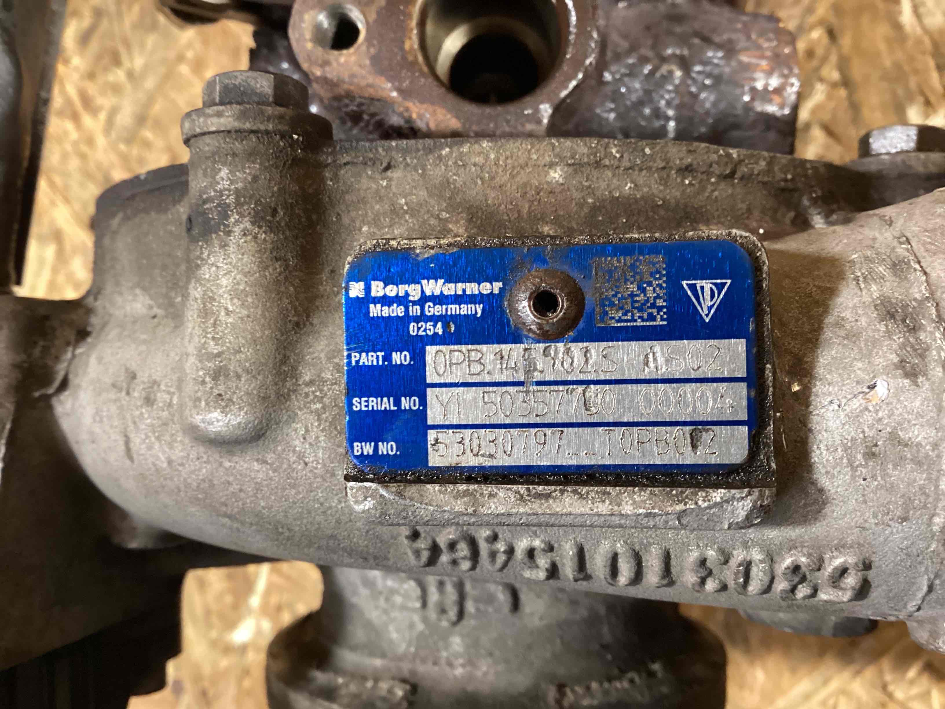 Турбина Porsche 911 030326-114