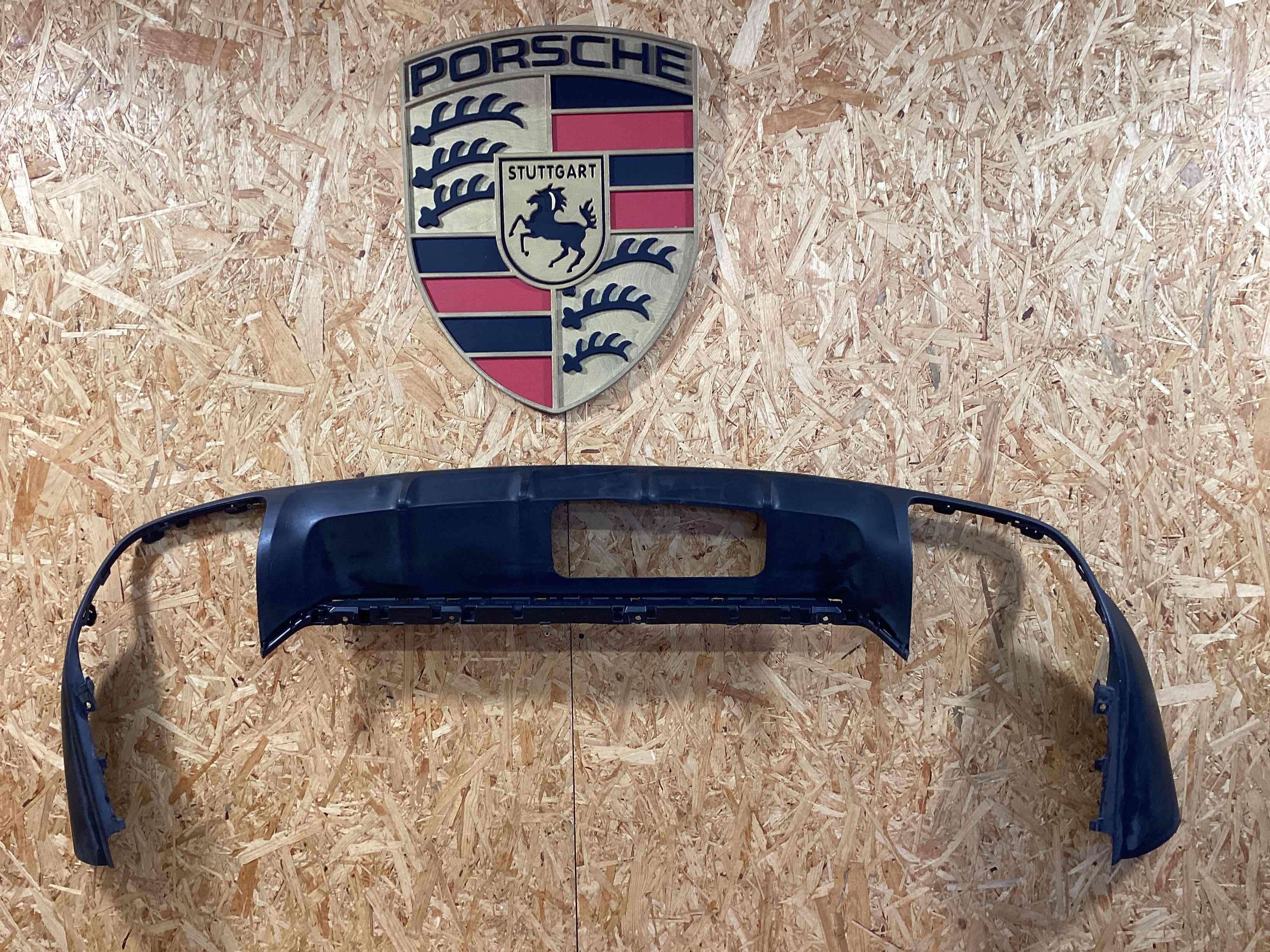 Накладка на бампер Porsche Cayenne 030925-131