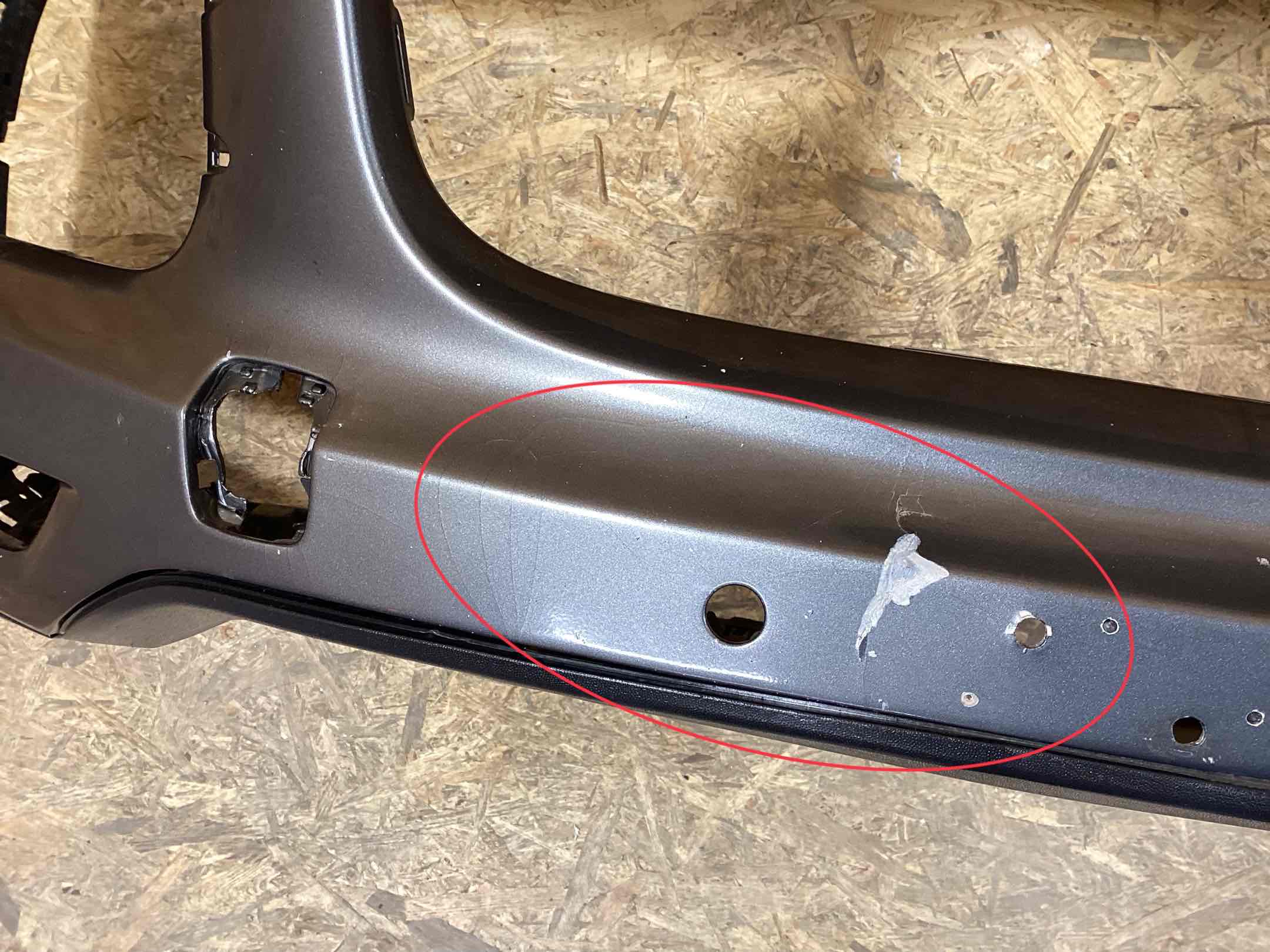 Бампер передний Porsche Cayenne 040326-107