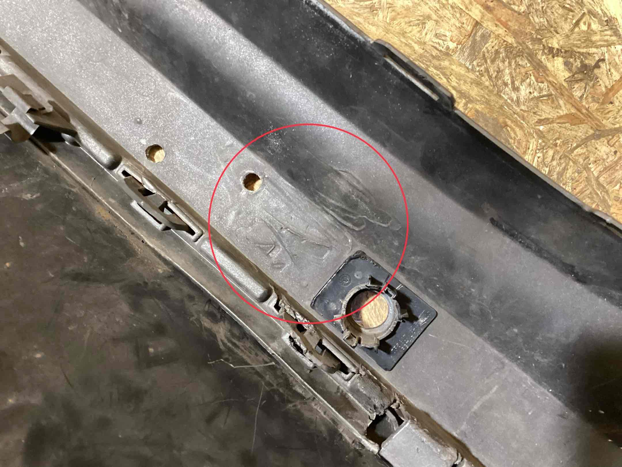 Бампер передний Porsche Cayenne 040326-107