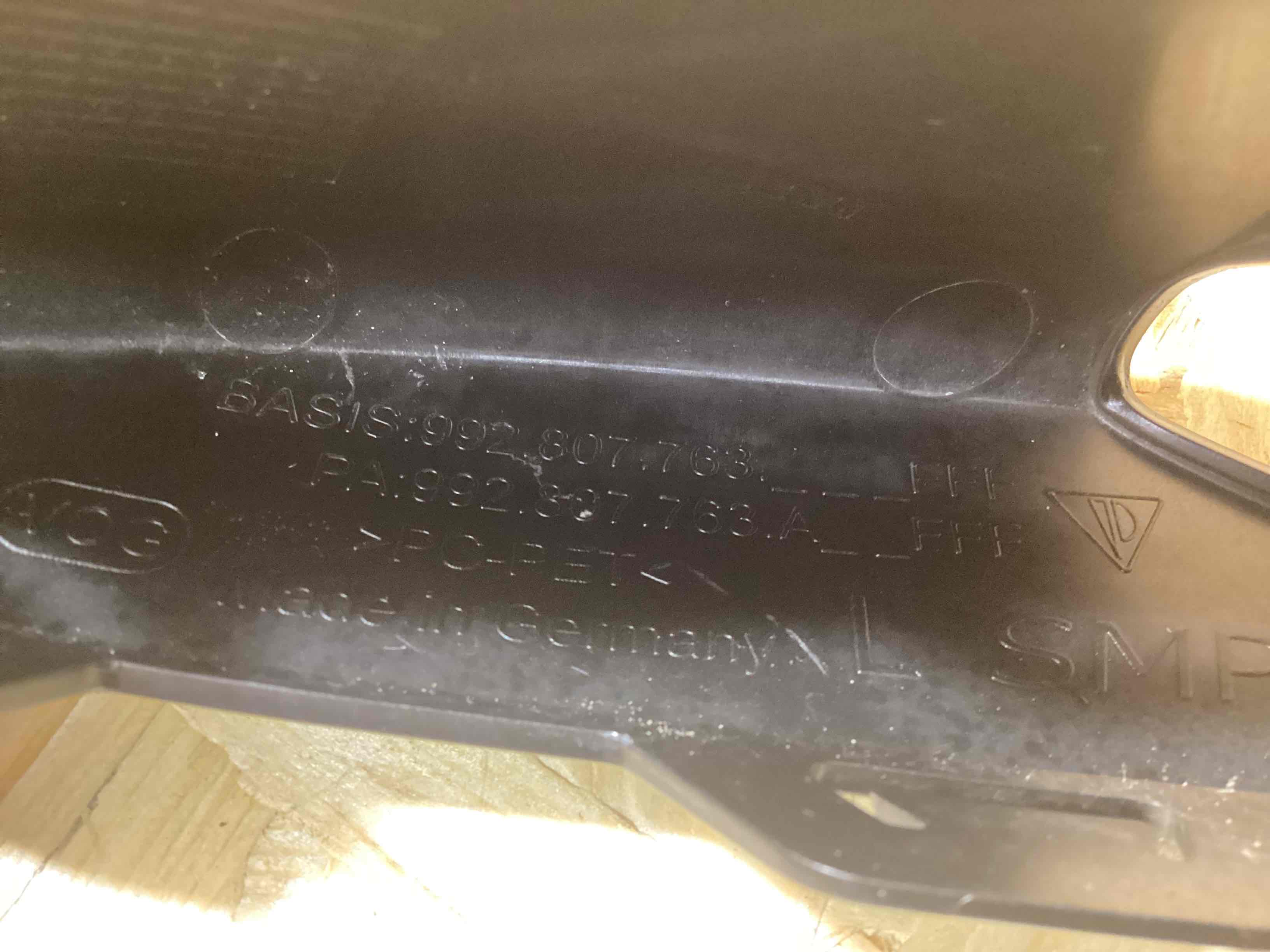 Заглушка, вставка (решетка) в бампер Porsche 911 040526-112