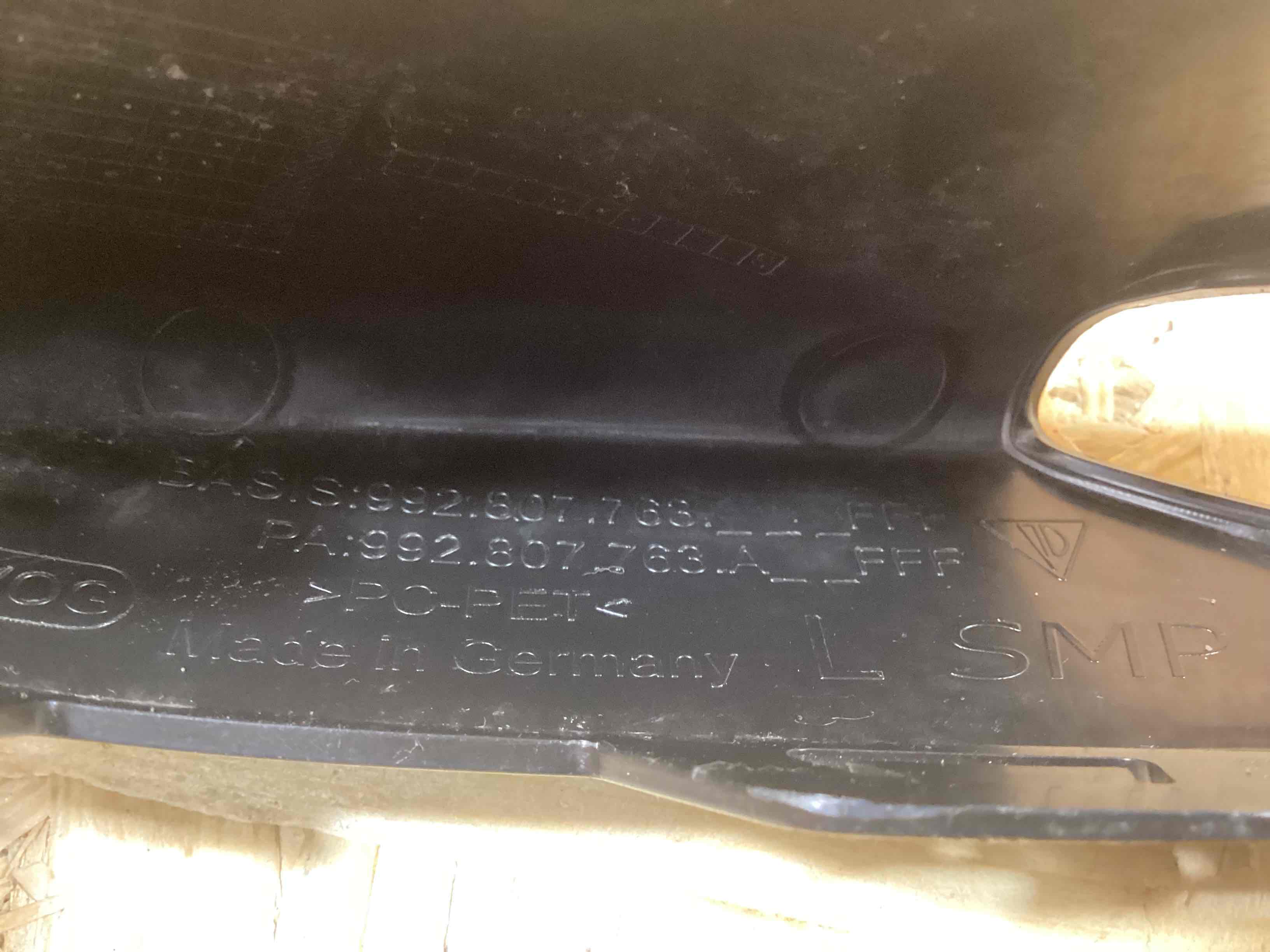 Заглушка, вставка (решетка) в бампер Porsche 911 040526-114