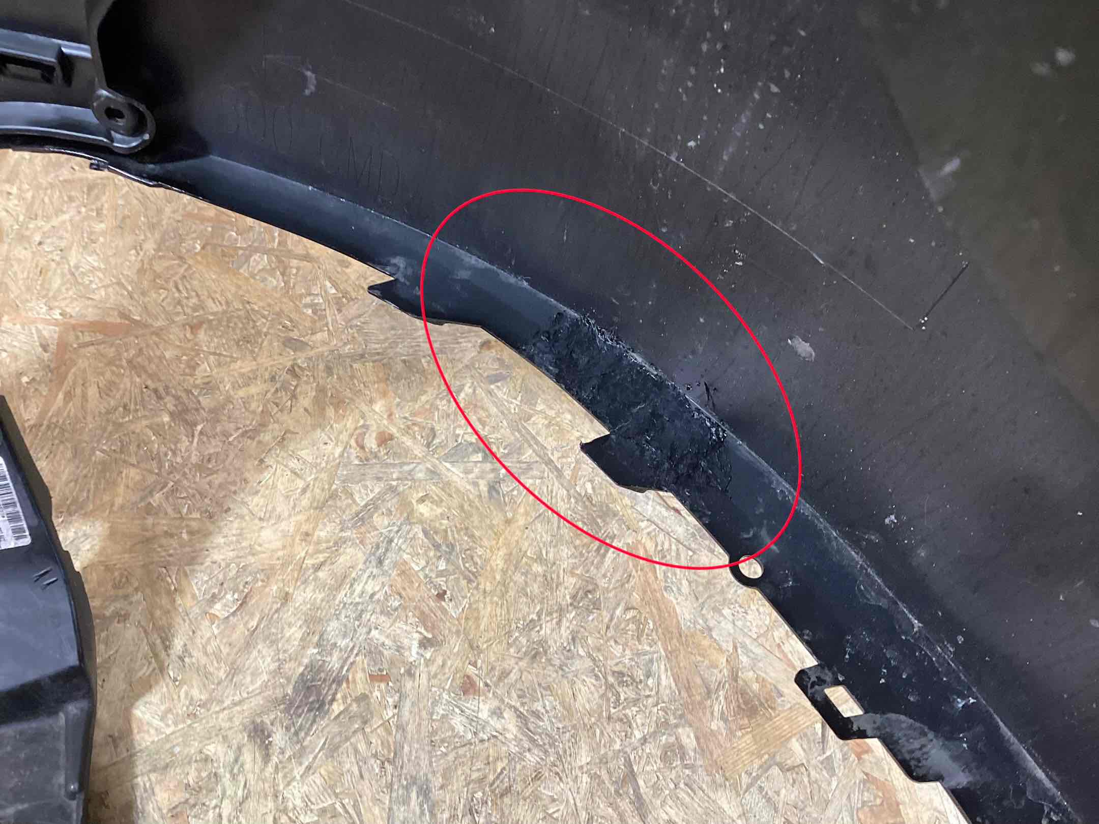 Бампер задній Porsche Cayenne 040926-102