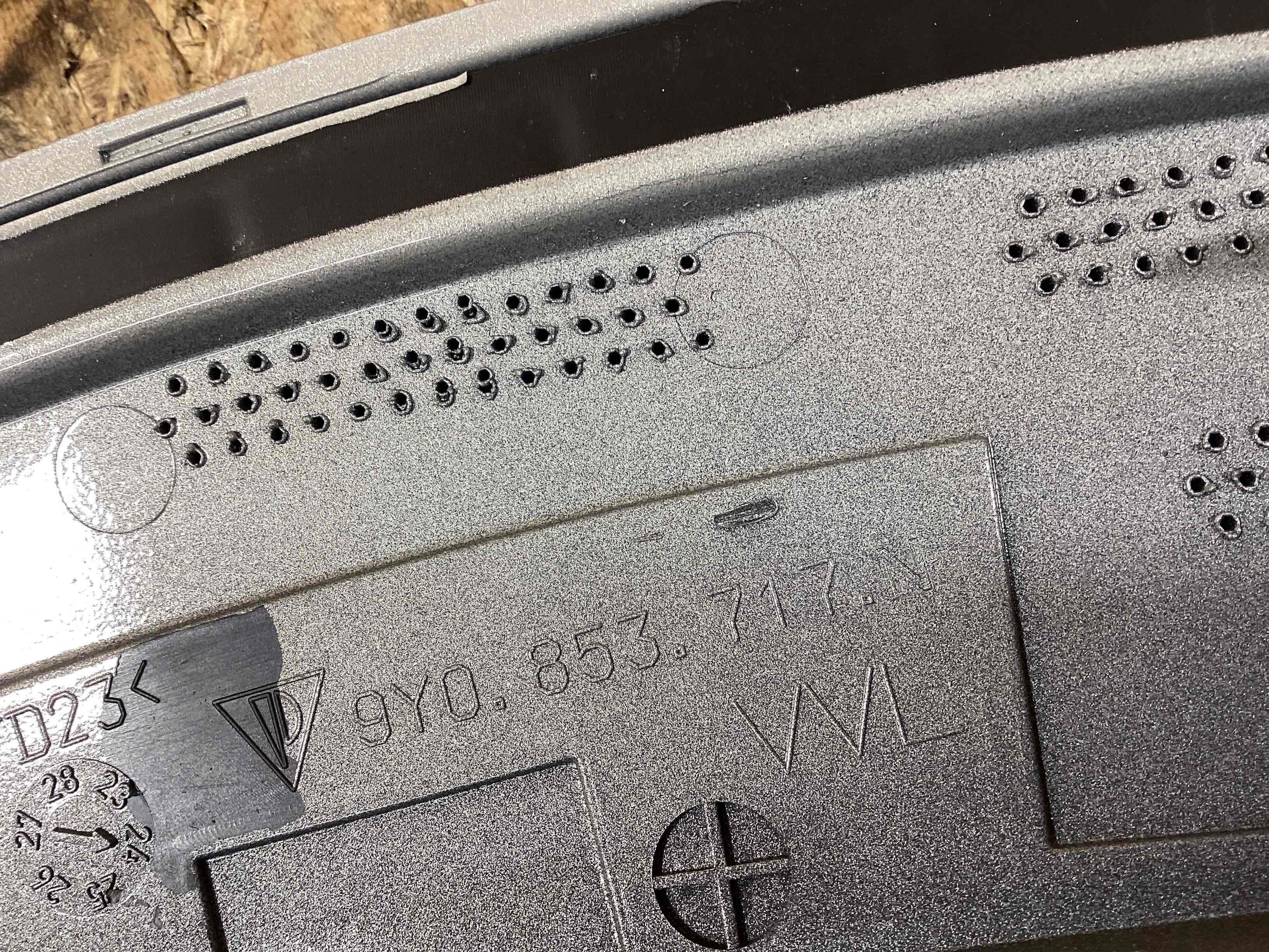 Молдинг арки, накладка на арку Porsche Cayenne 041125-124