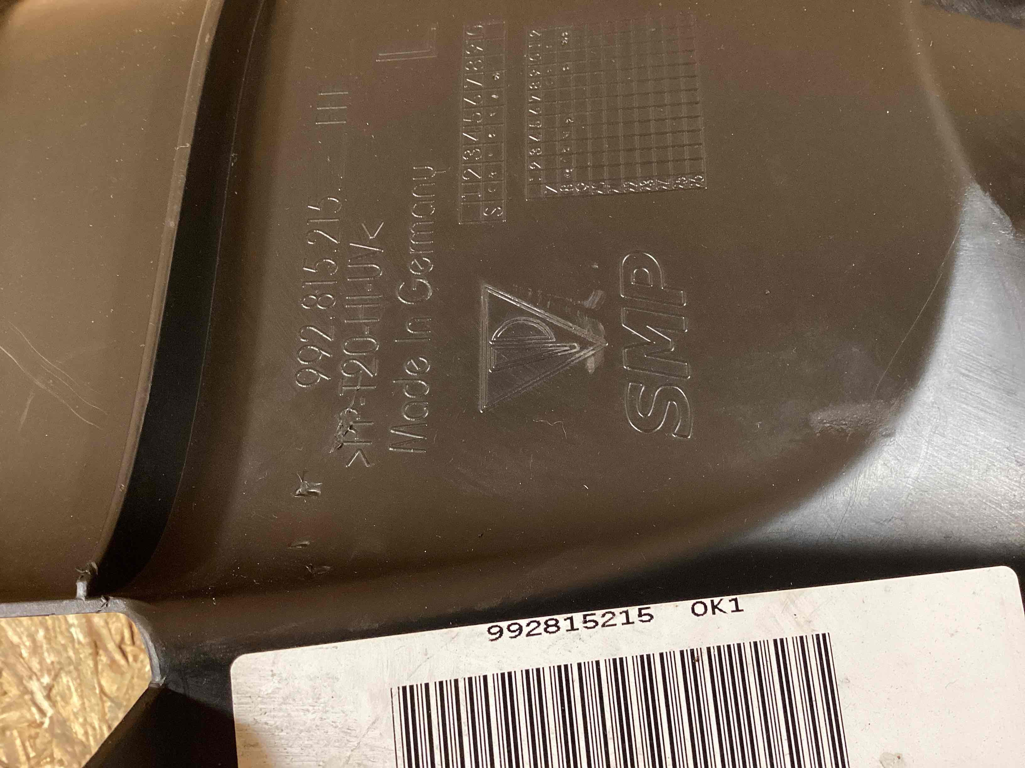 Воздуховод Porsche 911 050126-116