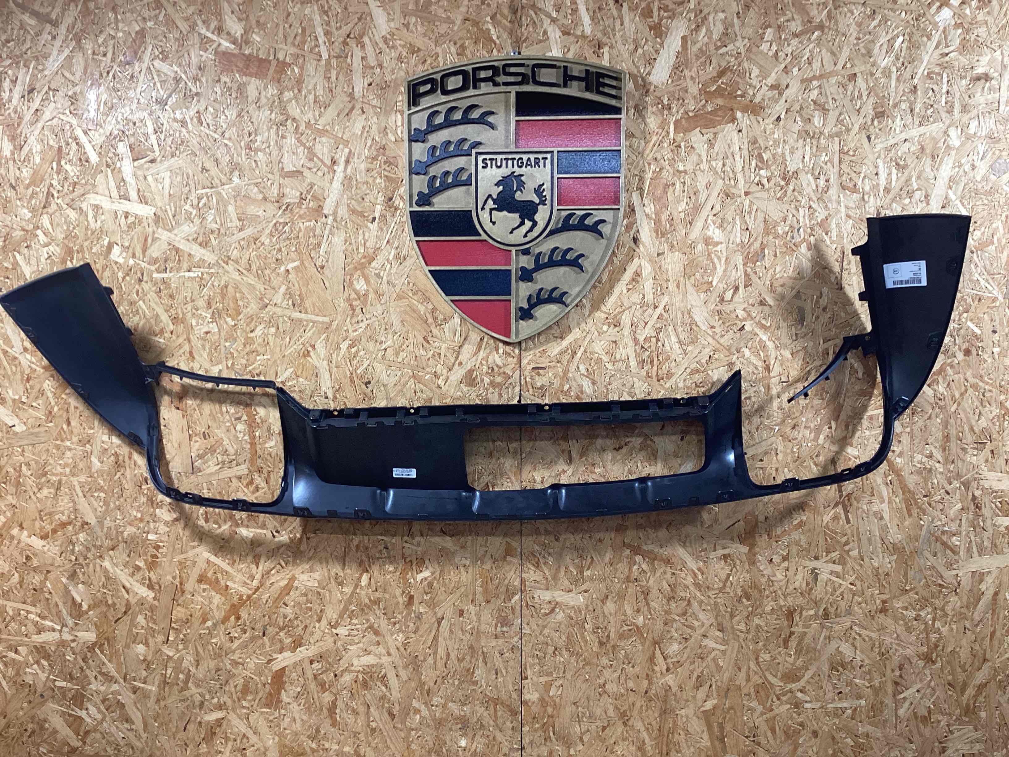 Накладка на бампер Porsche Cayenne 060726-101