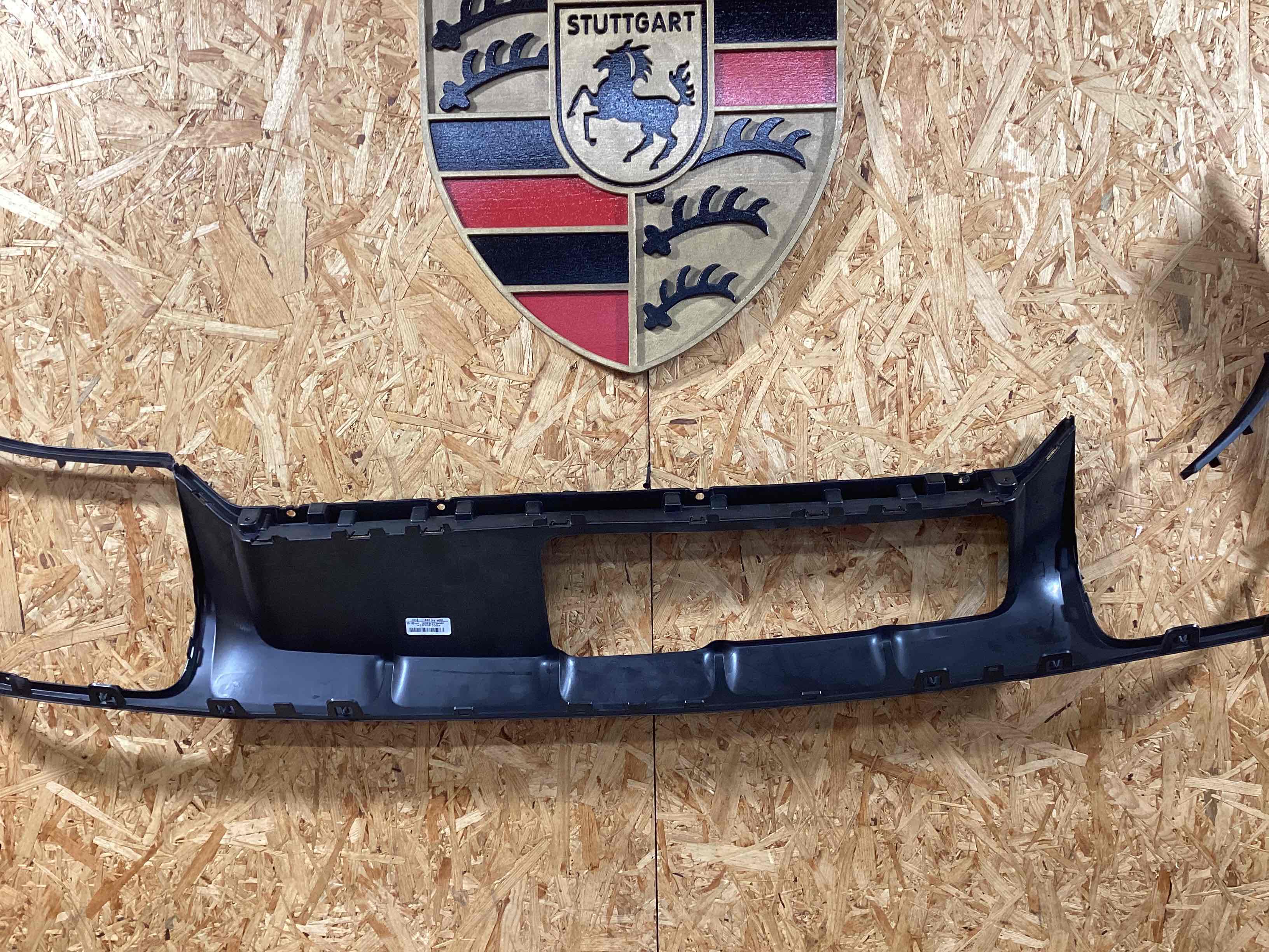 Накладка на бампер Porsche Cayenne 060726-101