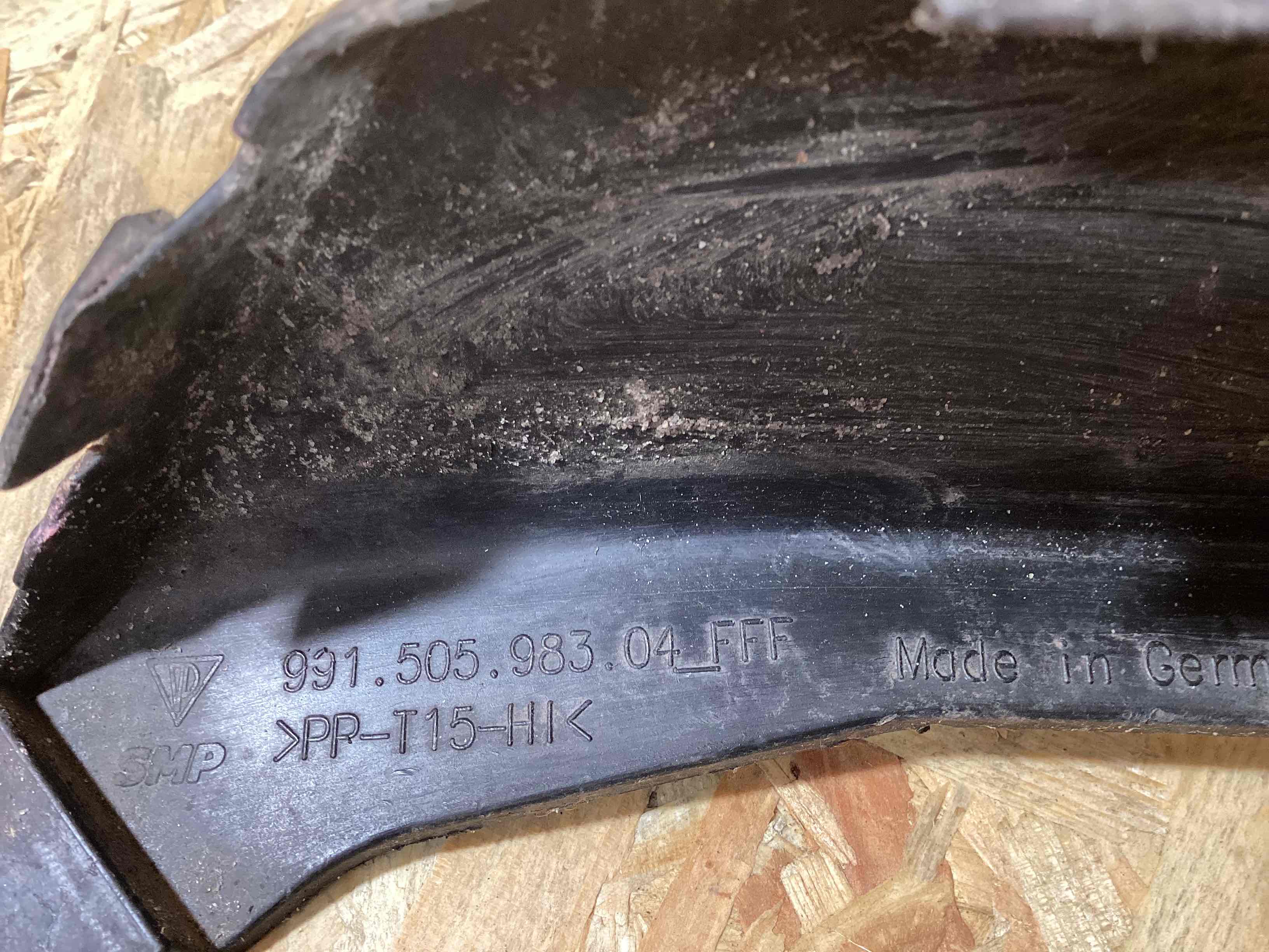 Накладка на бампер Porsche 911 060826-107