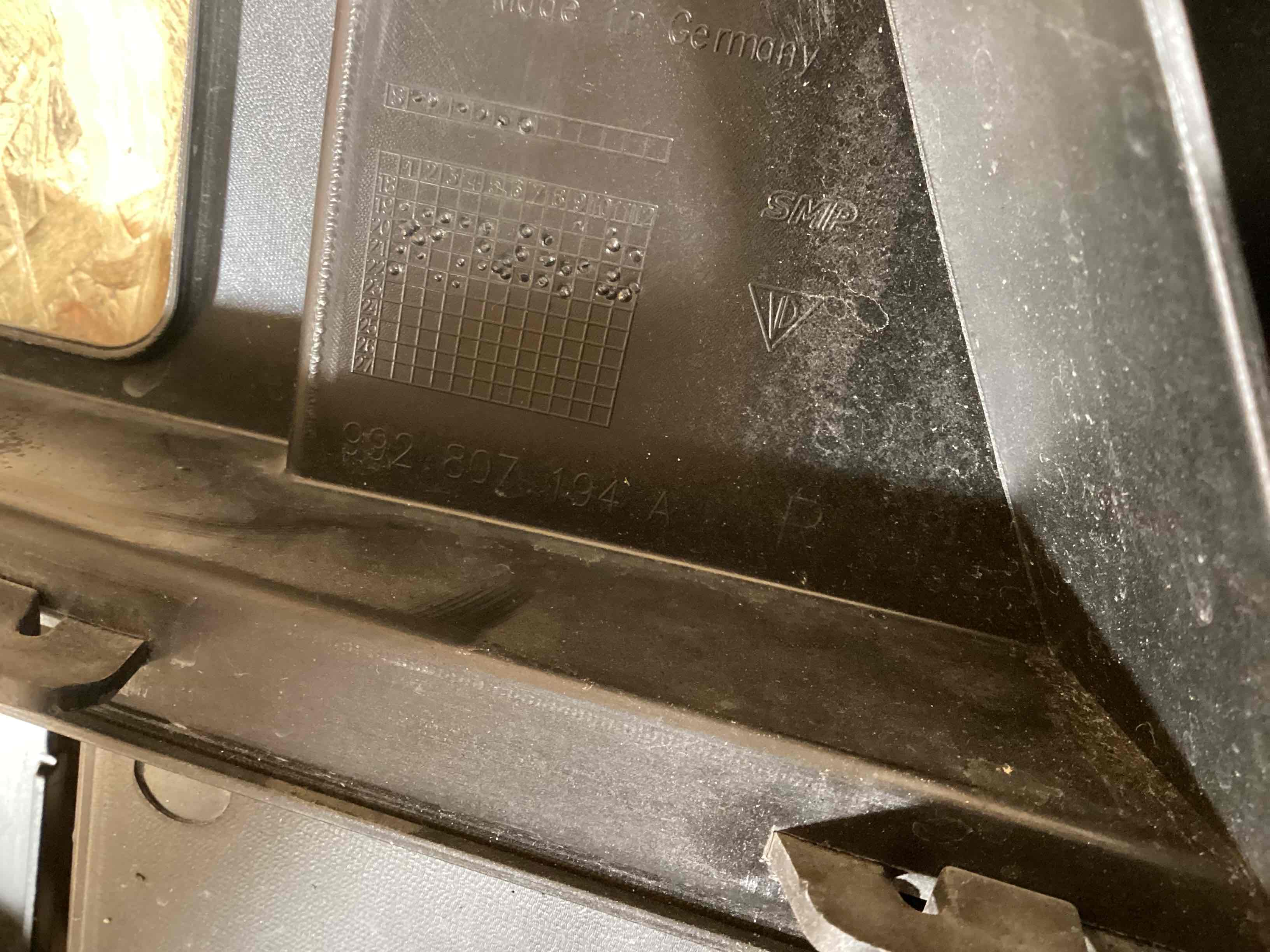 Крепление бампера Porsche 911 060826-125