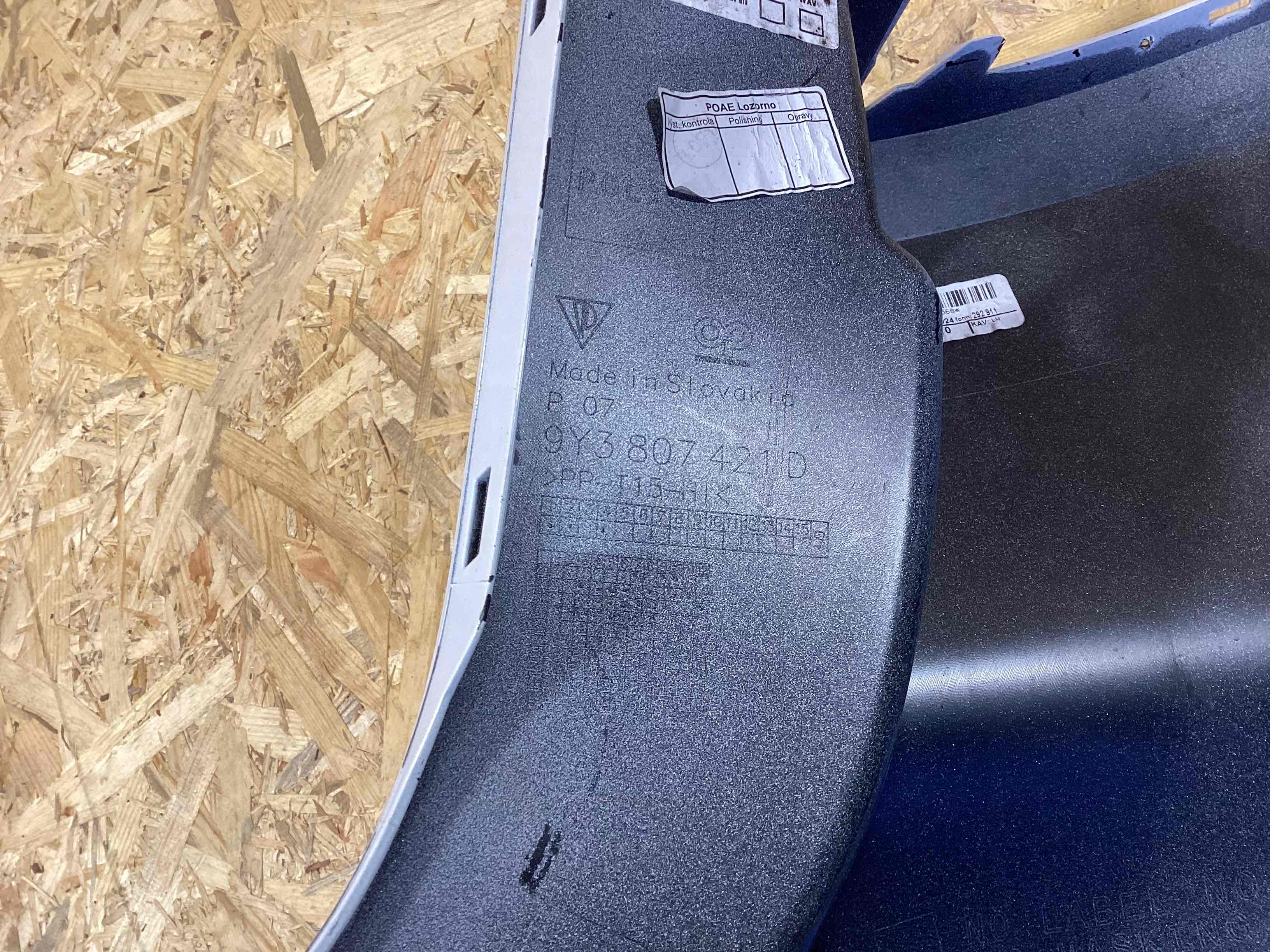 Бампер задний Porsche Cayenne 070426-104