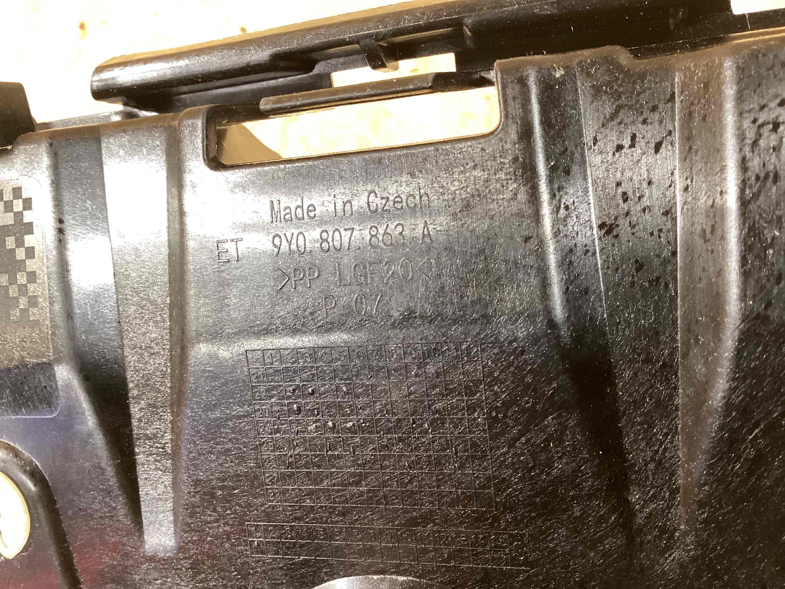 Абсорбер бампера Porsche Cayenne 070426-114