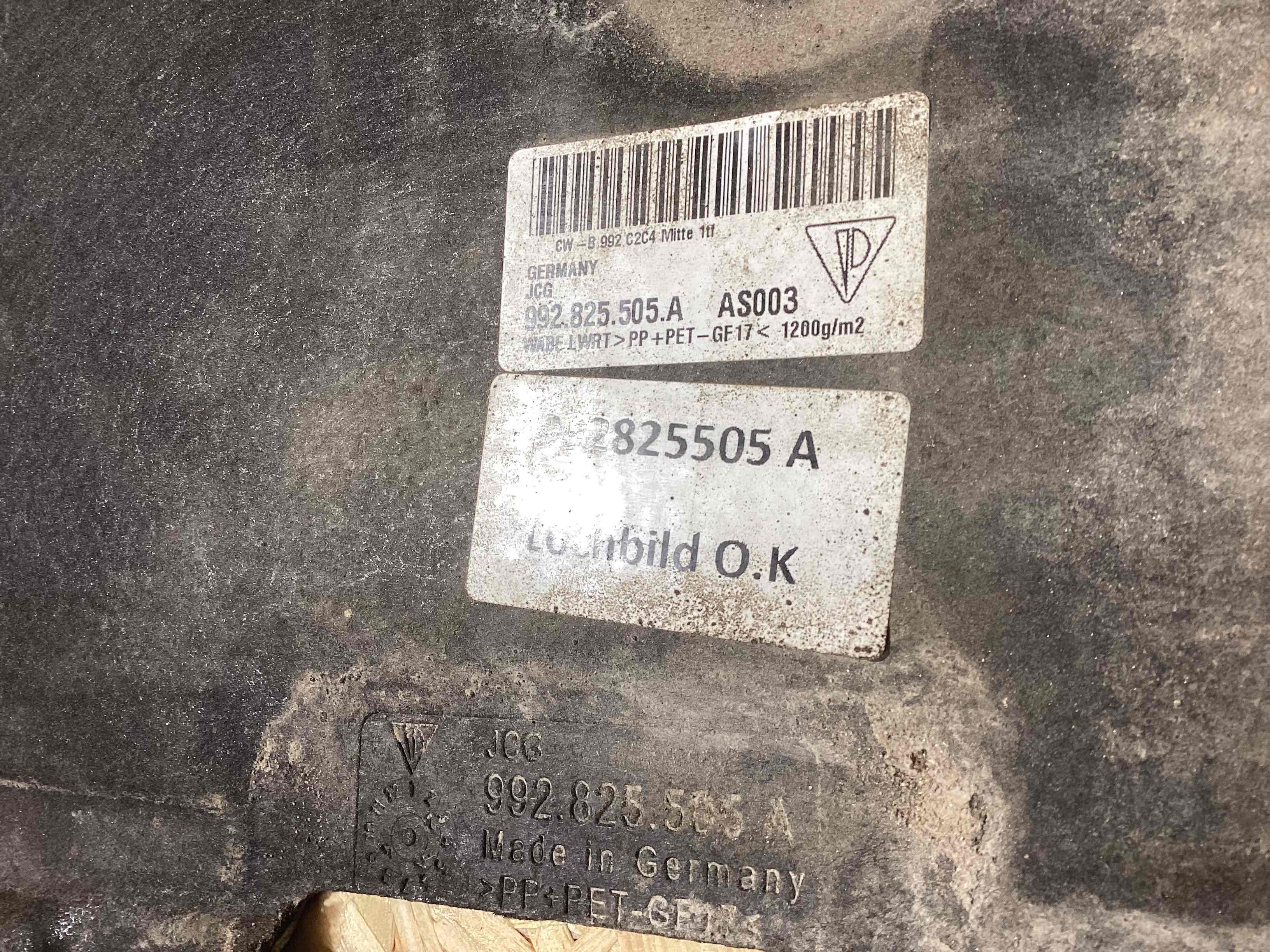 Защита днища кузова Porsche 911 070526-111