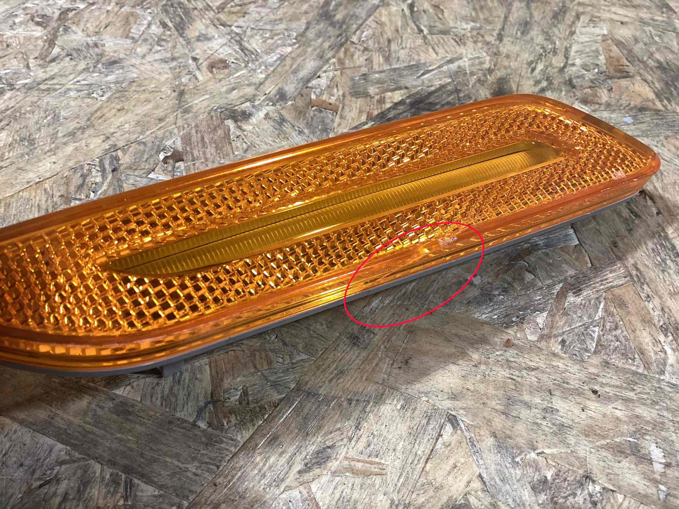 Фонарь (указатель/повторитель поворота, поворотник) Porsche Cayenne 070826-111