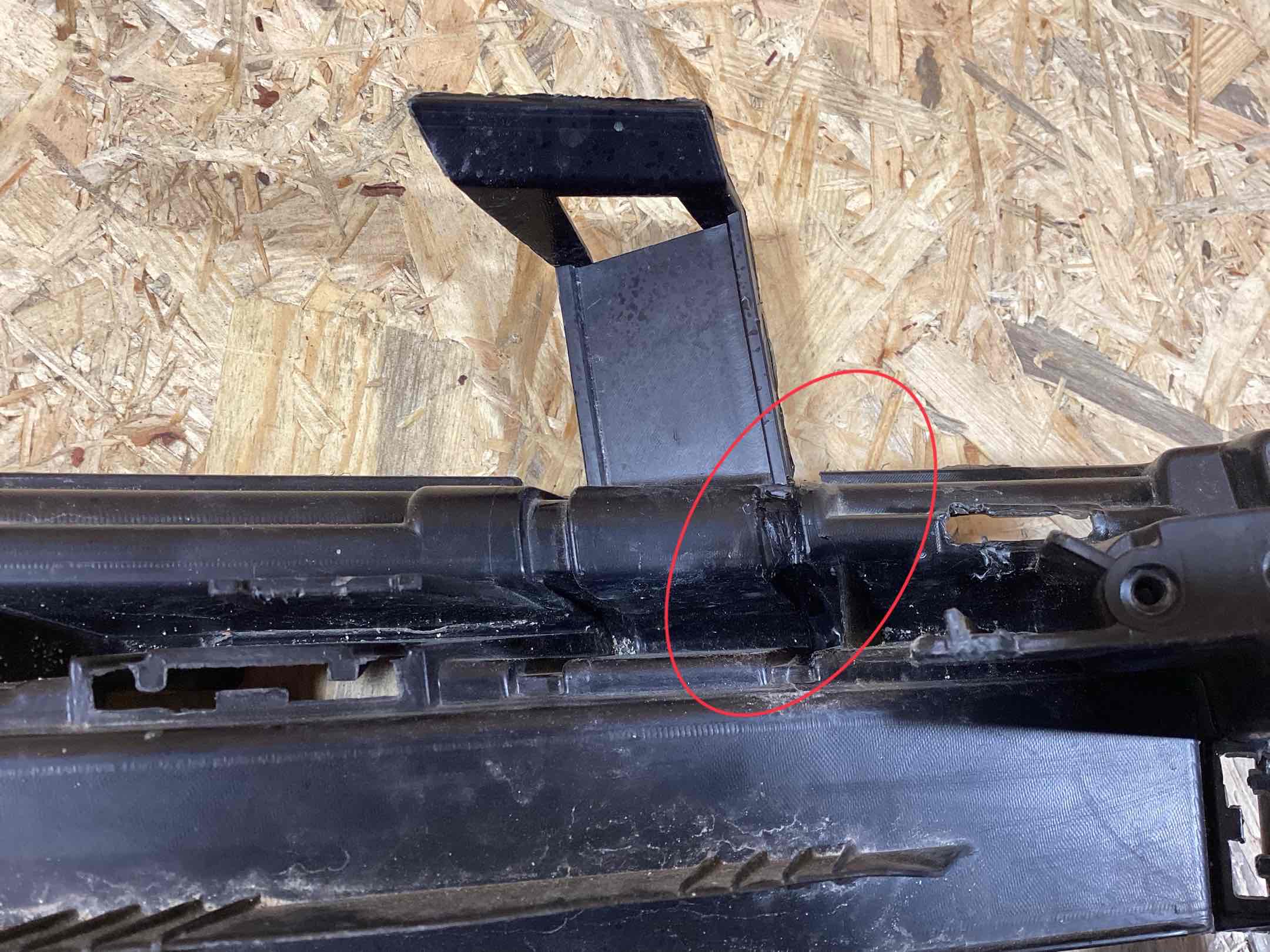 Заглушка, вставка (решетка) в бампер Porsche Cayenne 080426-111