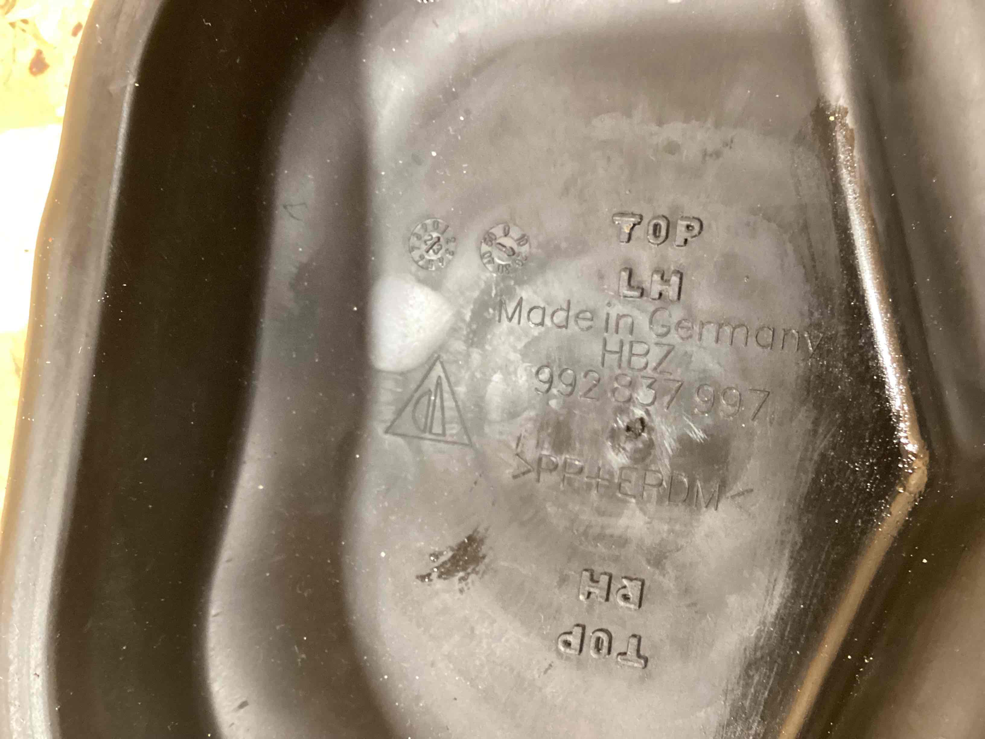 Молдинг двери передней правой Porsche 911 080426-125