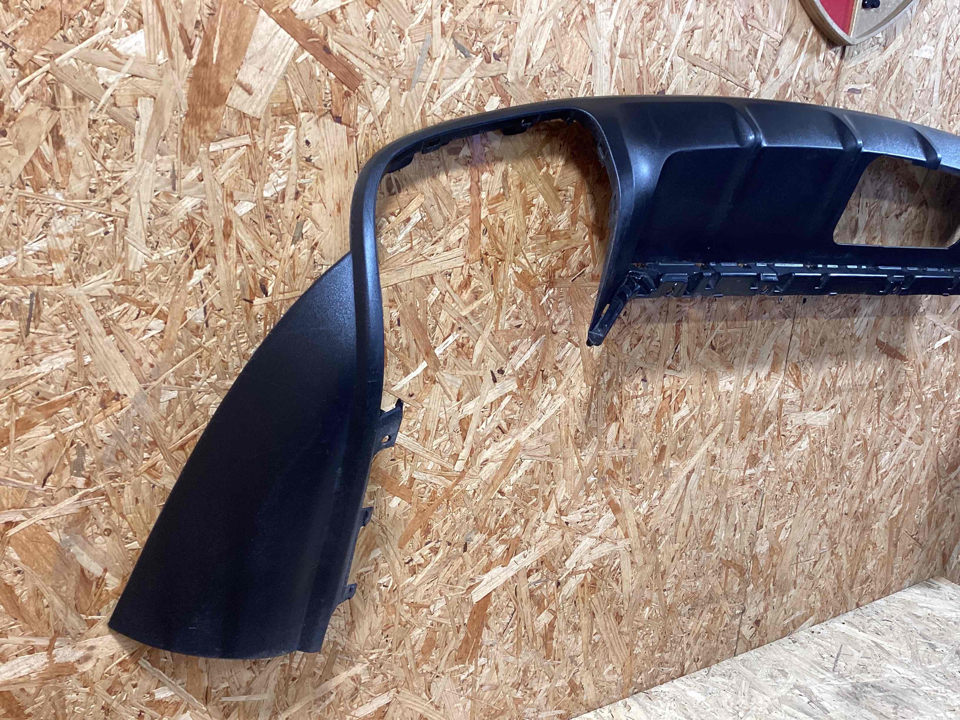 Накладка на бампер Porsche Cayenne 080426-140