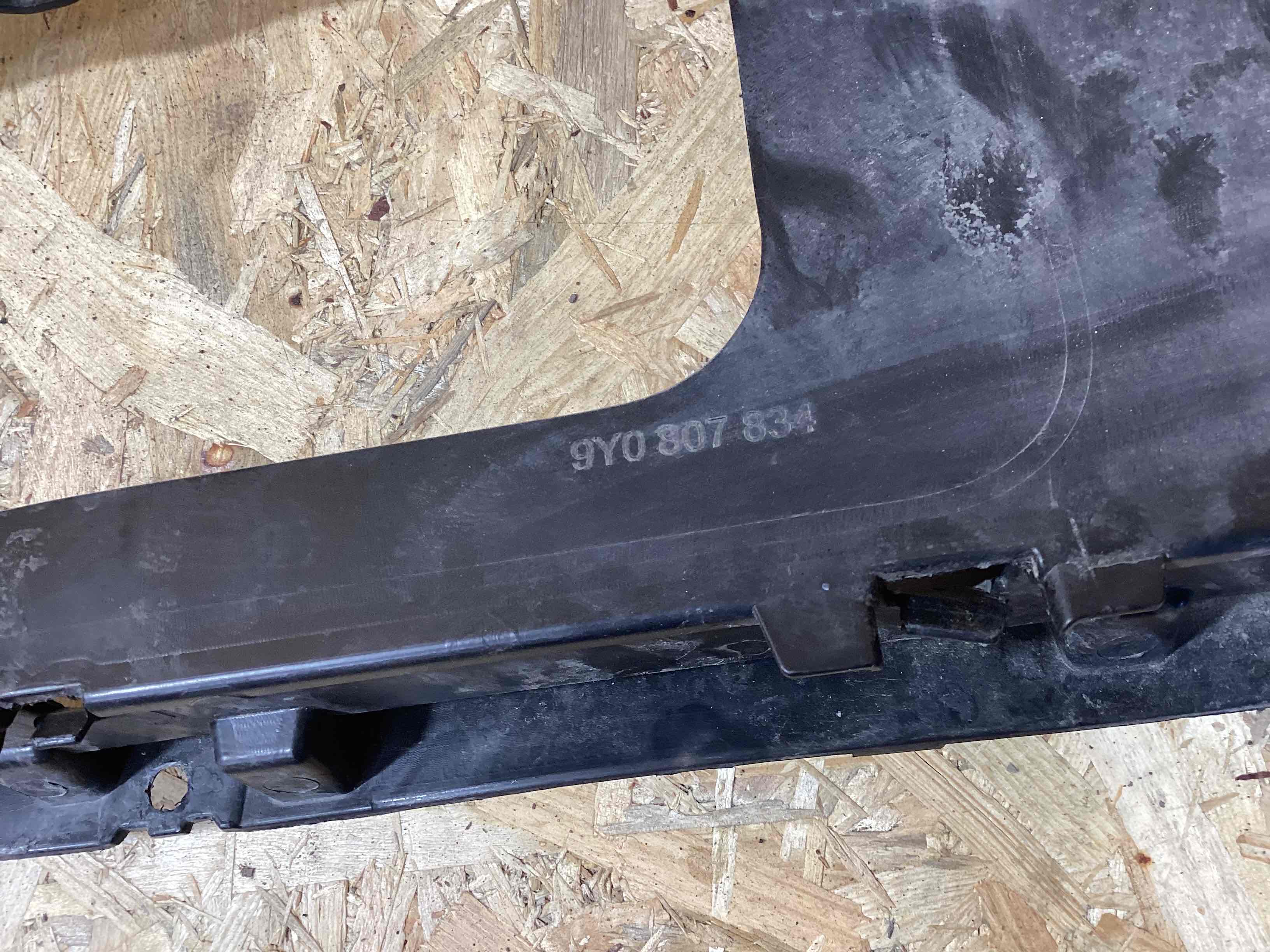 Накладка на бампер Porsche Cayenne 080426-140