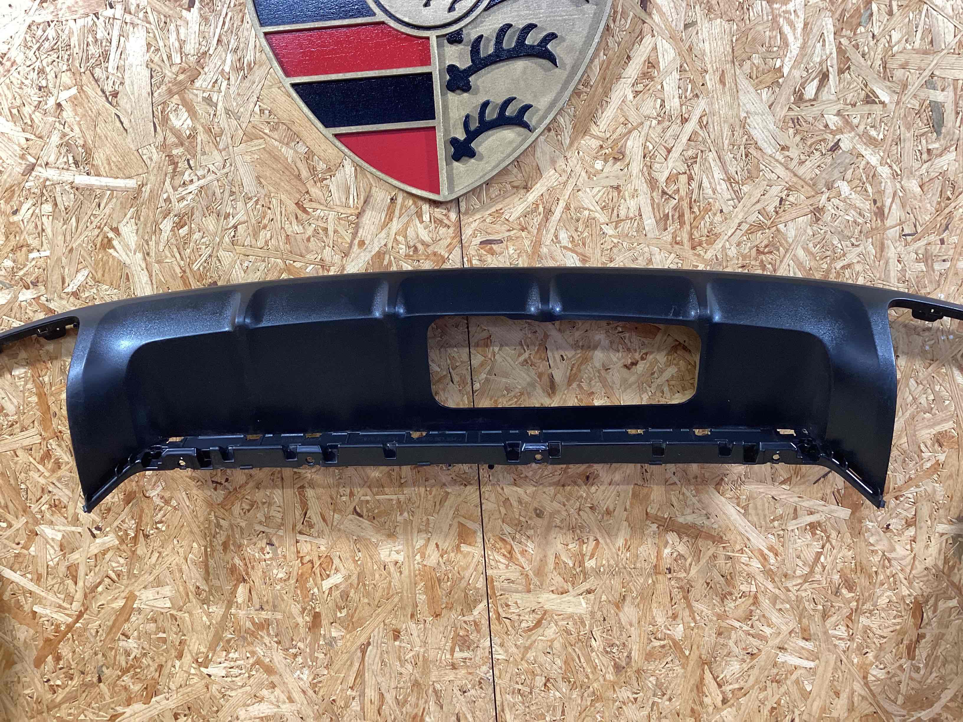 Накладка на бампер Porsche Cayenne 080426-140