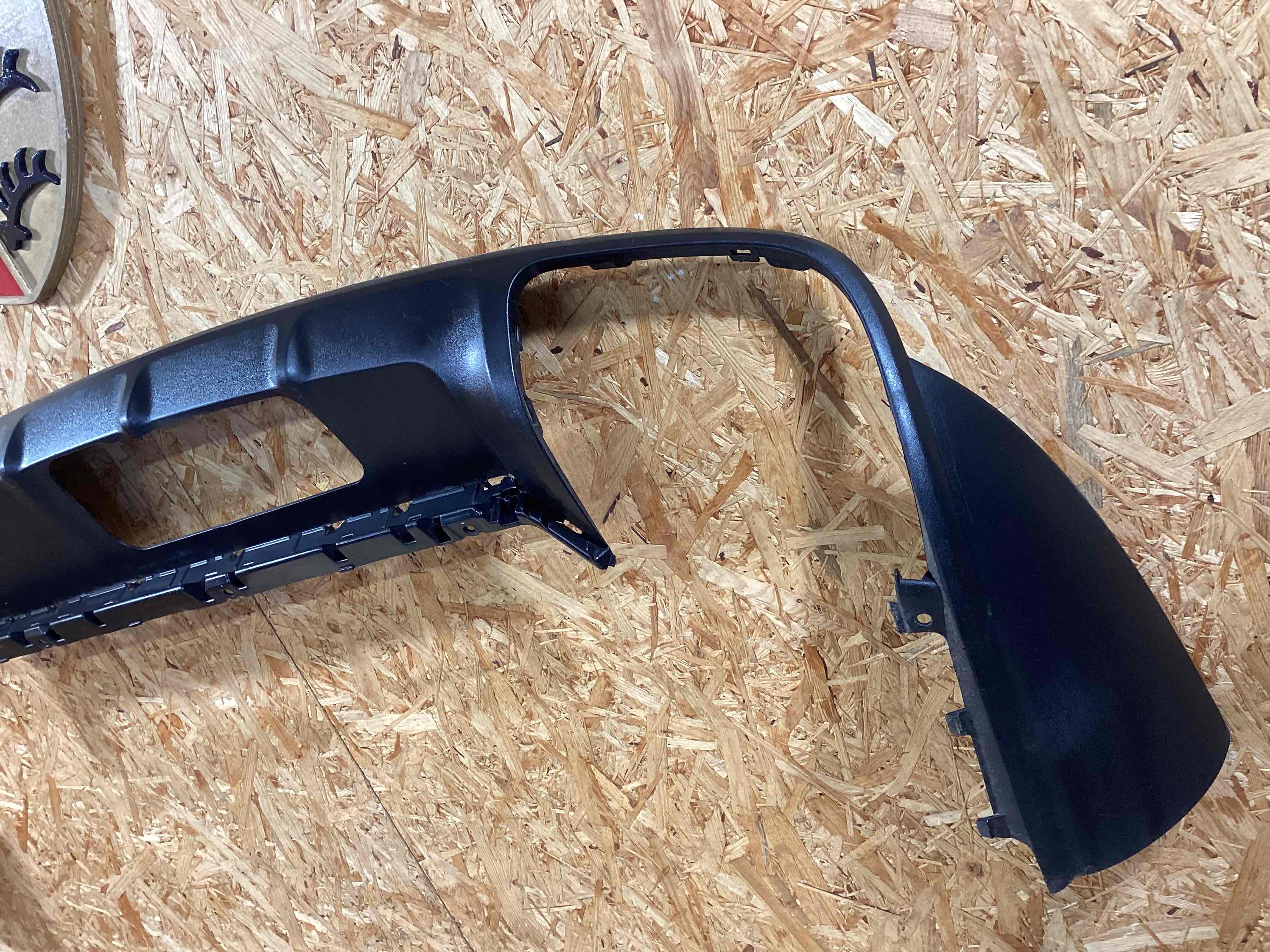 Накладка на бампер Porsche Cayenne 080426-140