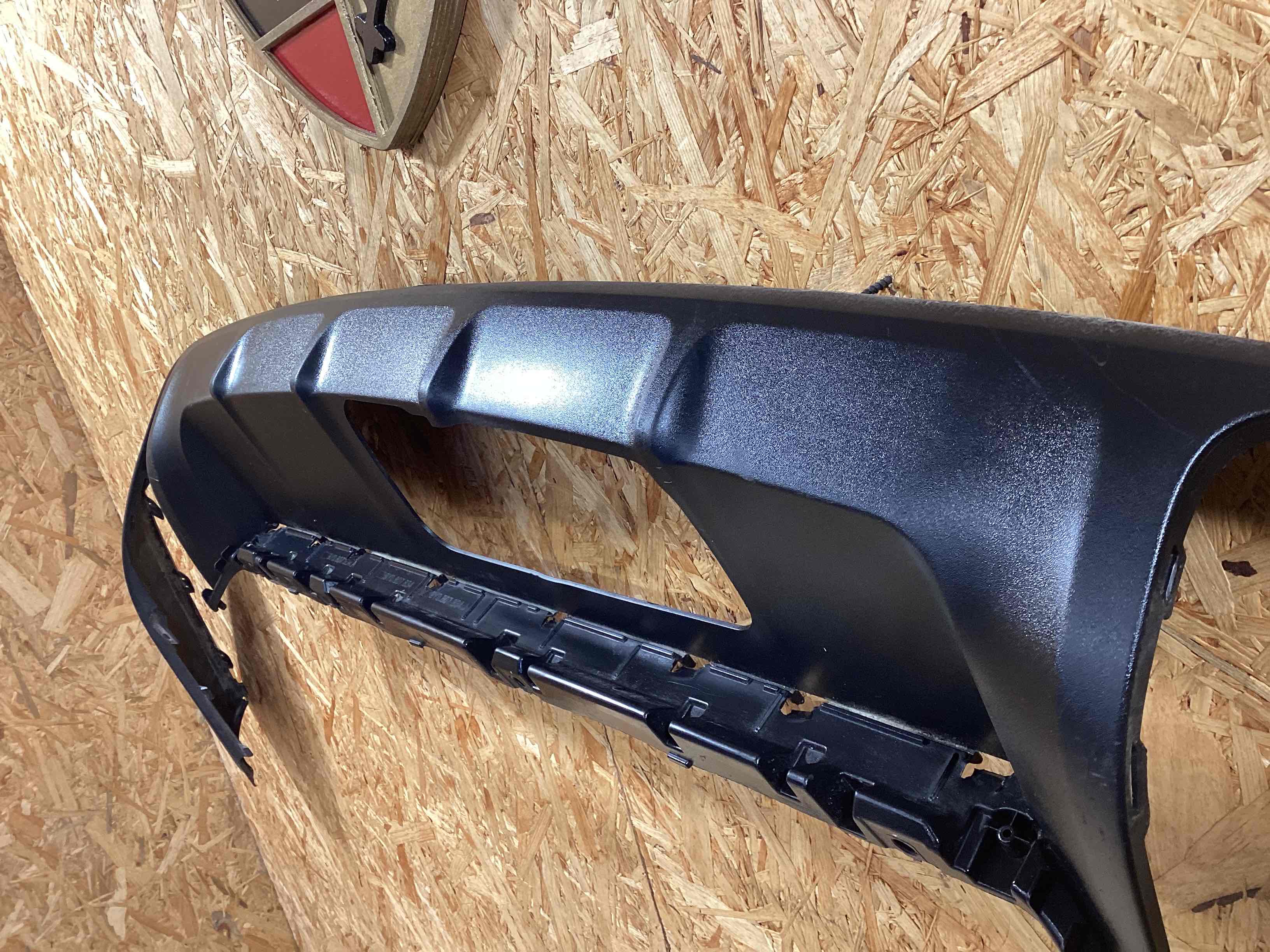 Накладка на бампер Porsche Cayenne 080426-140