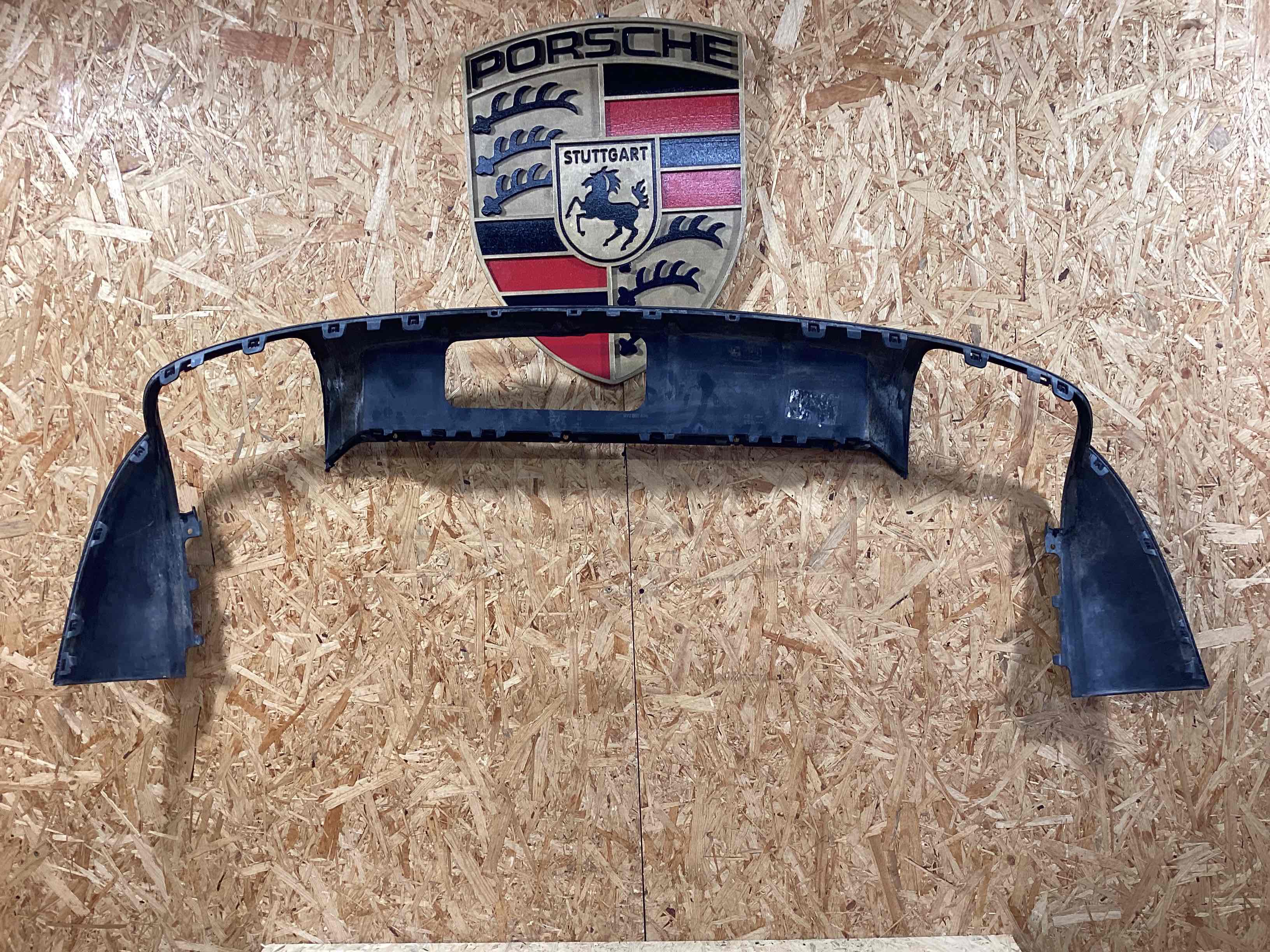 Накладка на бампер Porsche Cayenne 080426-140