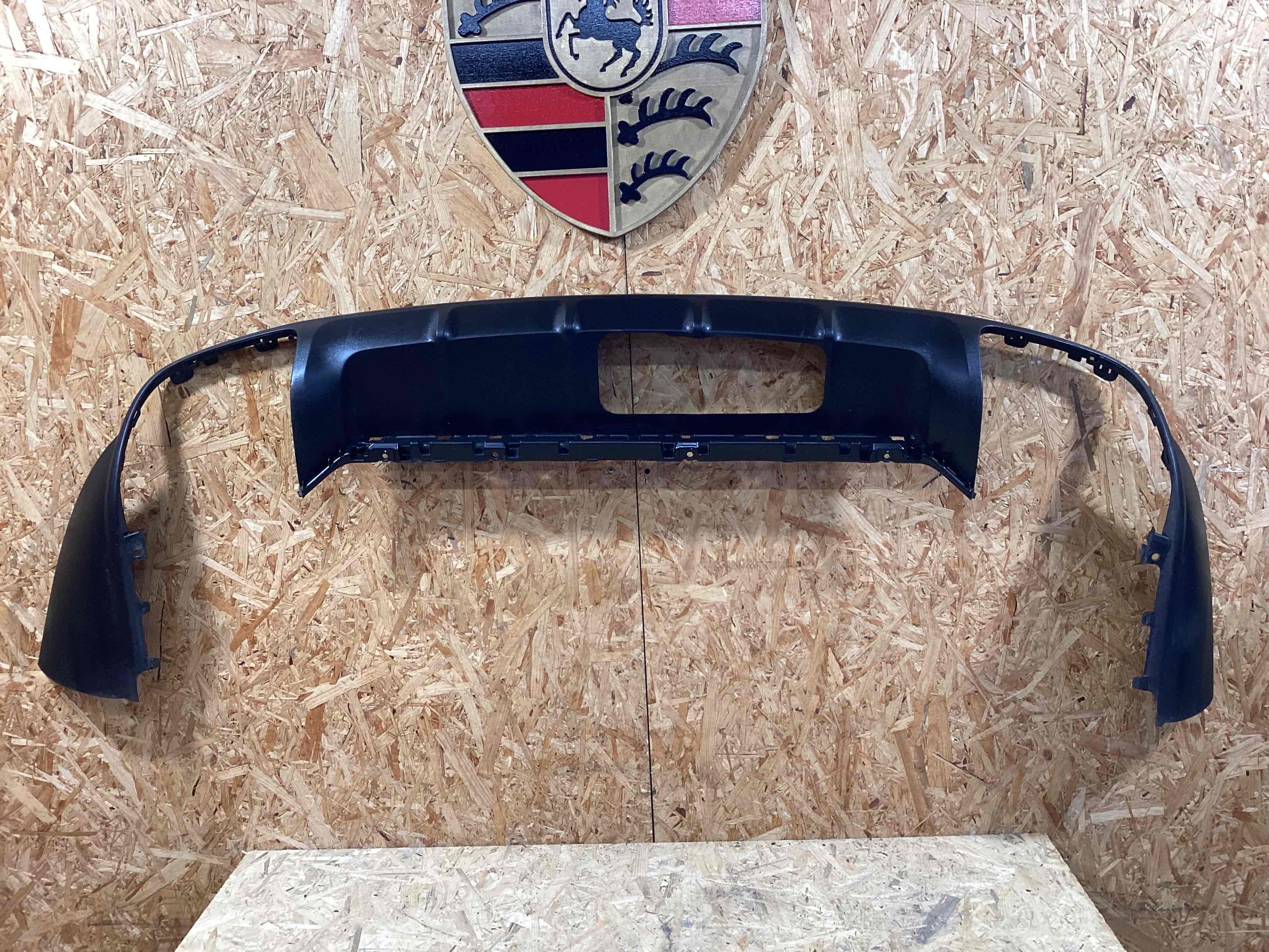 Накладка на бампер Porsche Cayenne 080426-140