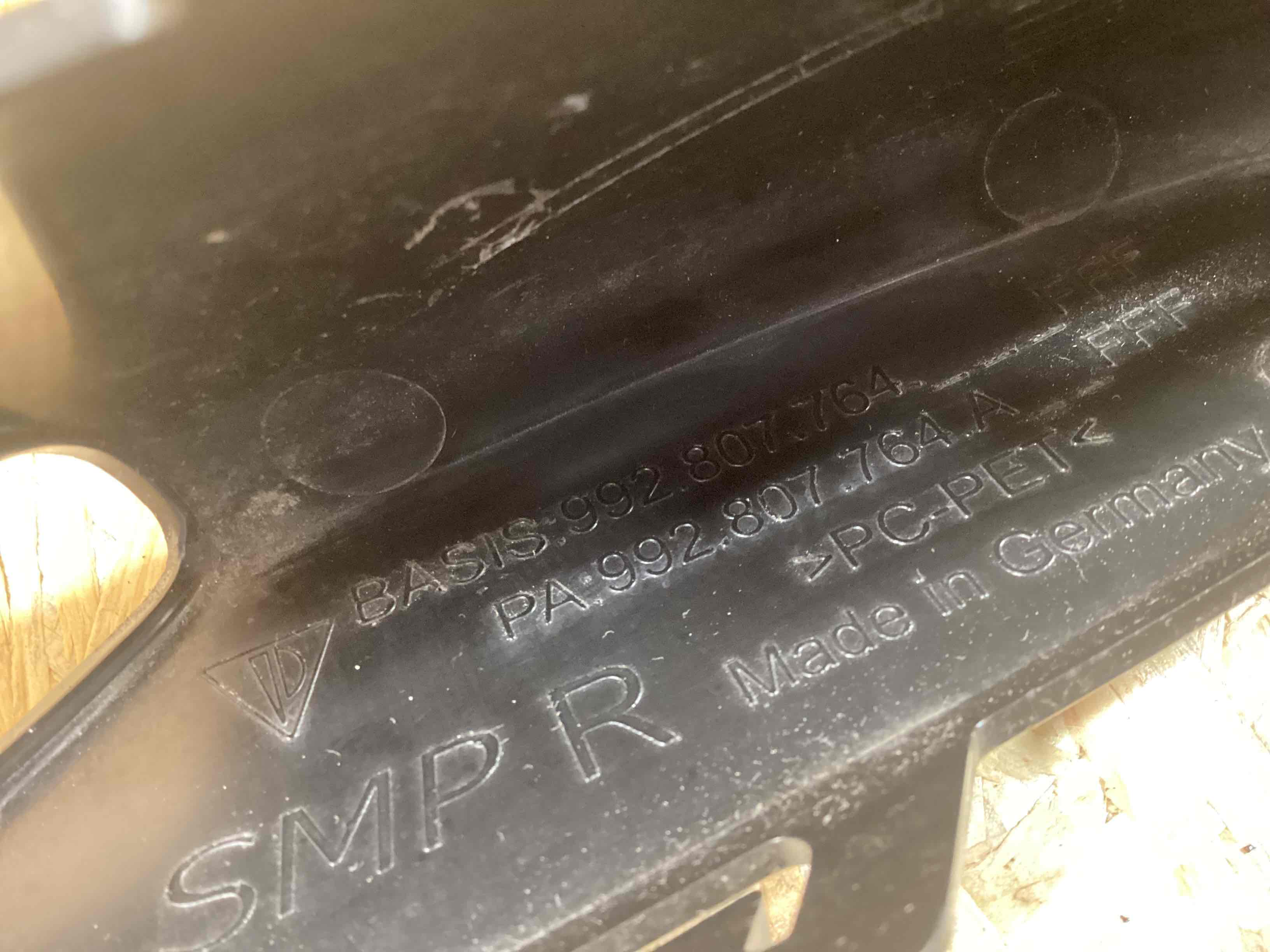 Заглушка, вставка (решетка) в бампер Porsche 911 080526-103