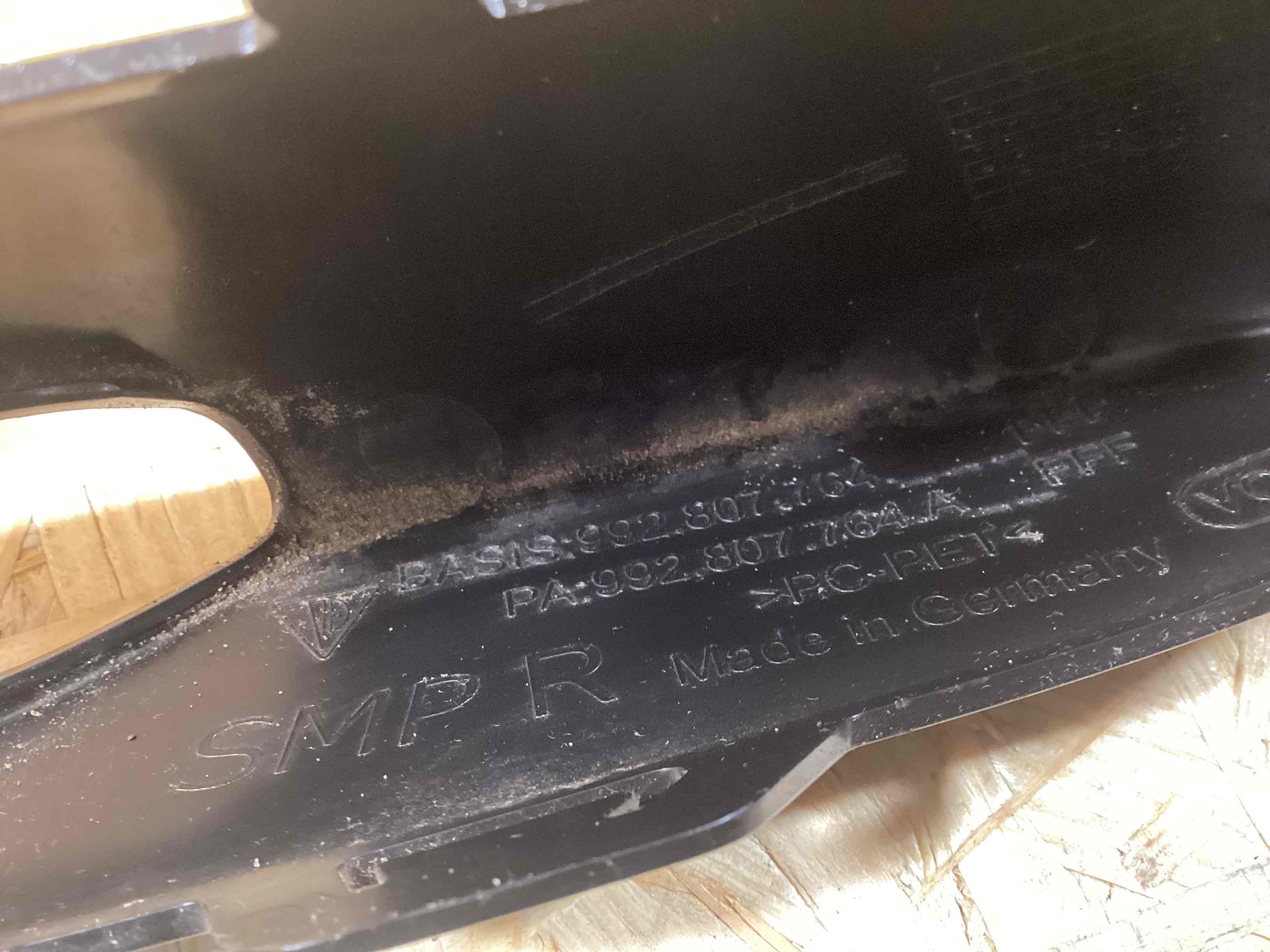 Заглушка, вставка (решетка) в бампер Porsche 911 080526-104