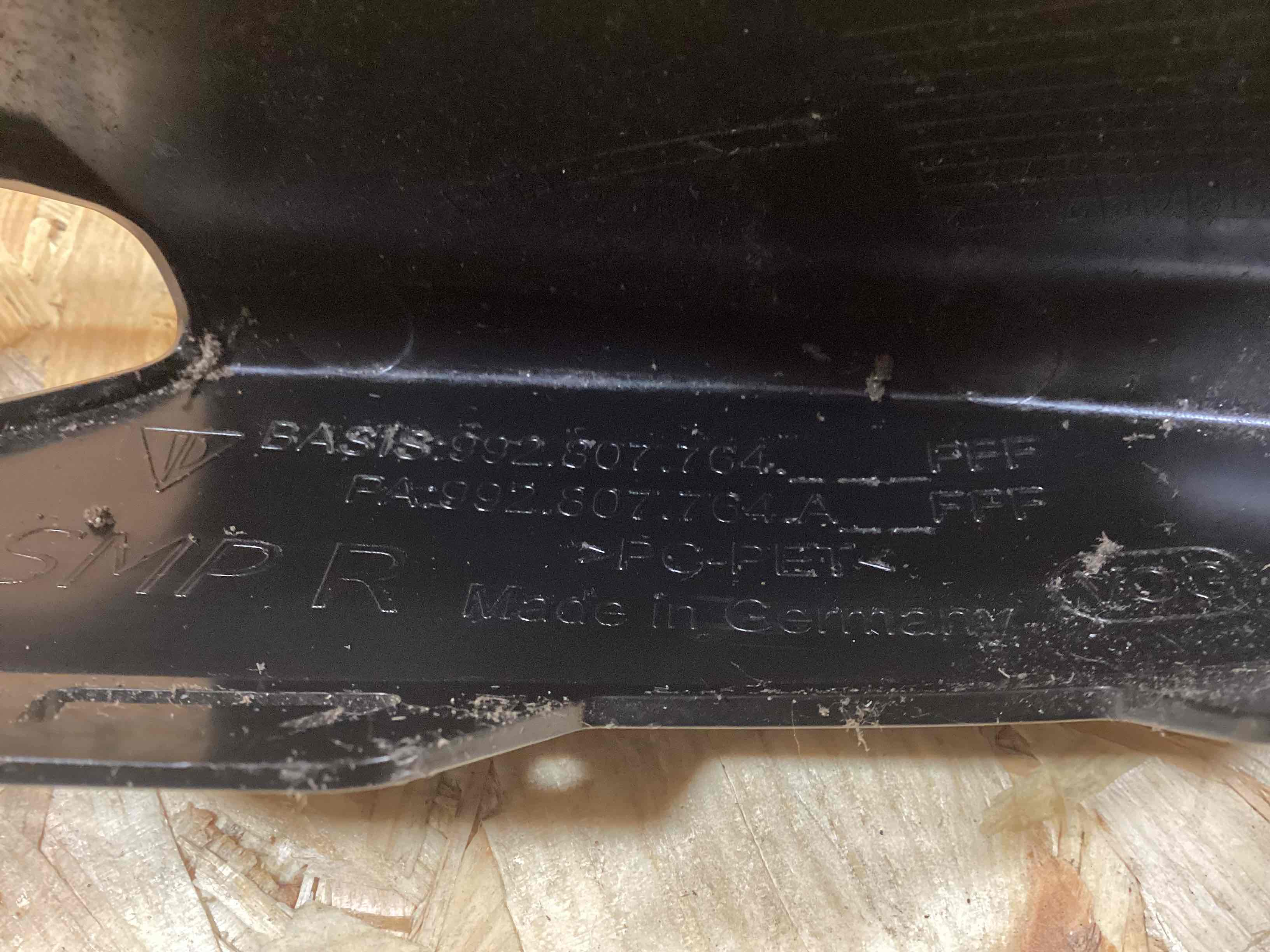 Заглушка, вставка (решетка) в бампер Porsche 911 080526-105