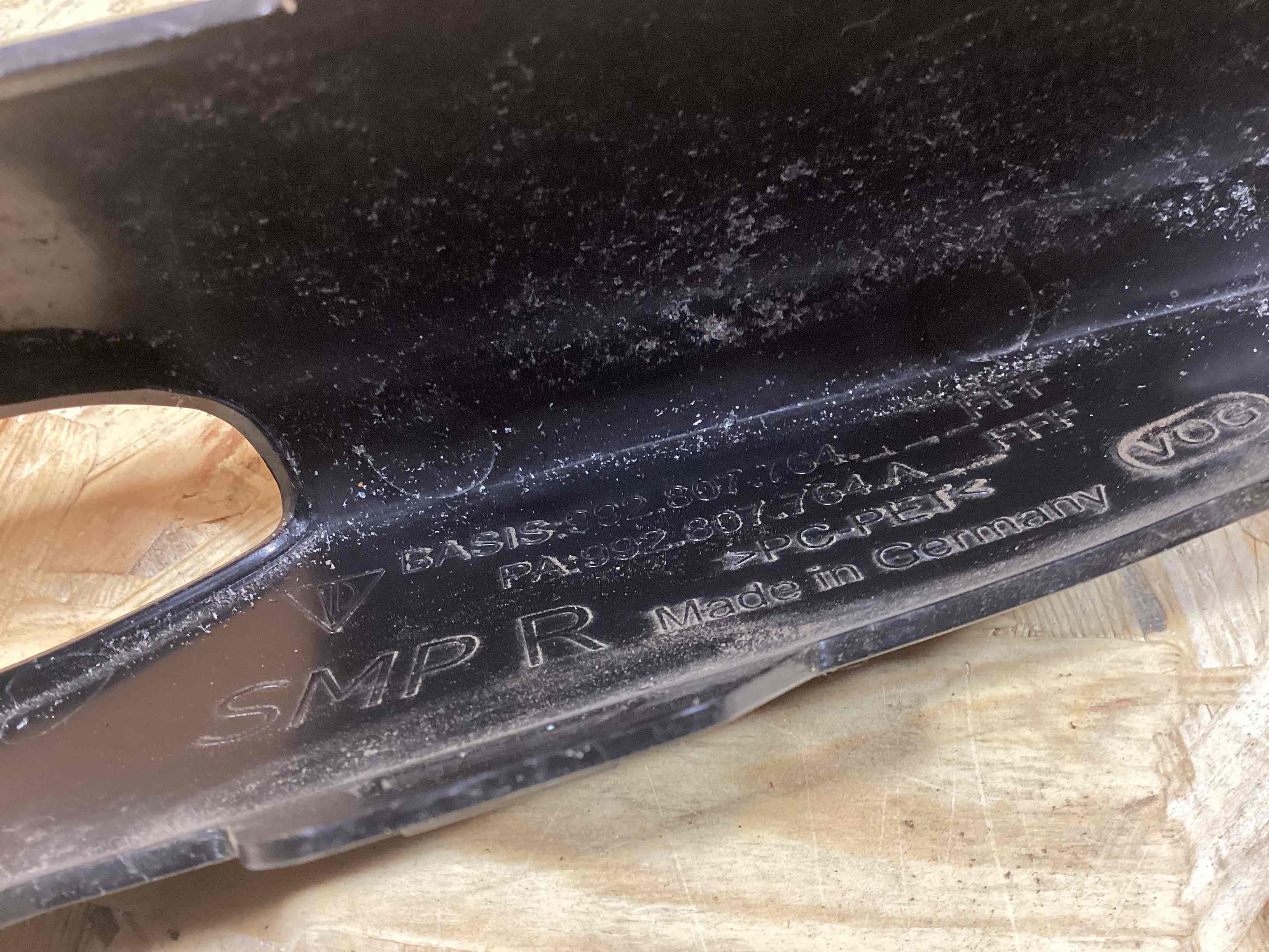 Заглушка, вставка (решетка) в бампер Porsche 911 080526-106