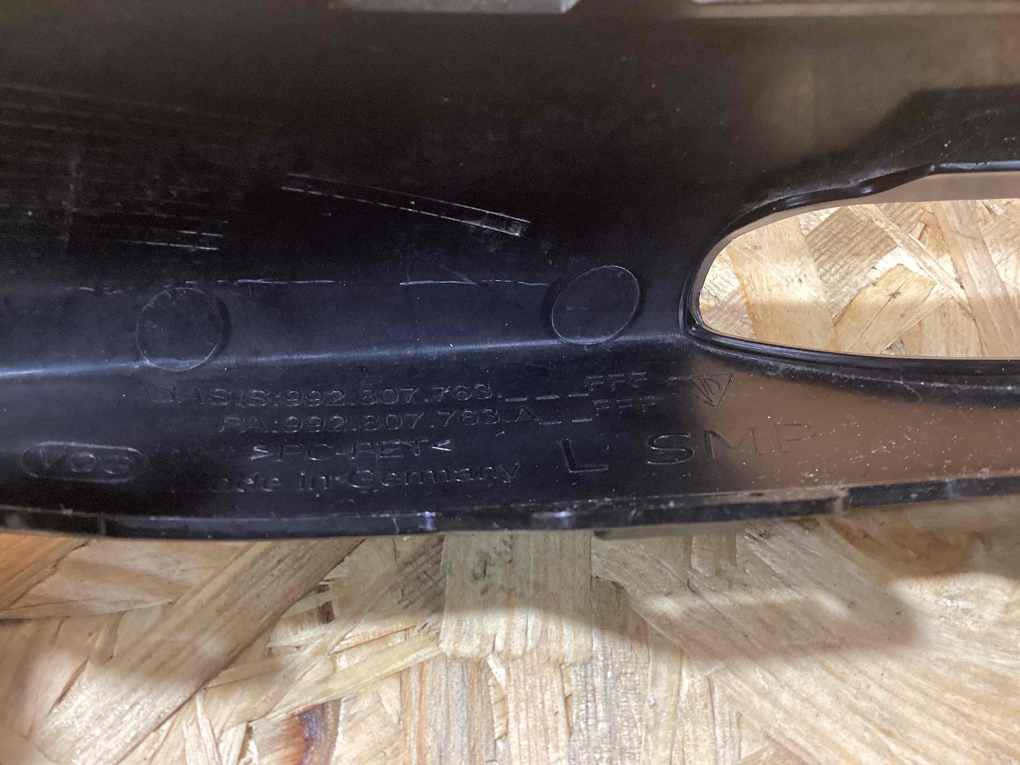 Заглушка, вставка (решетка) в бампер Porsche 911 080526-108