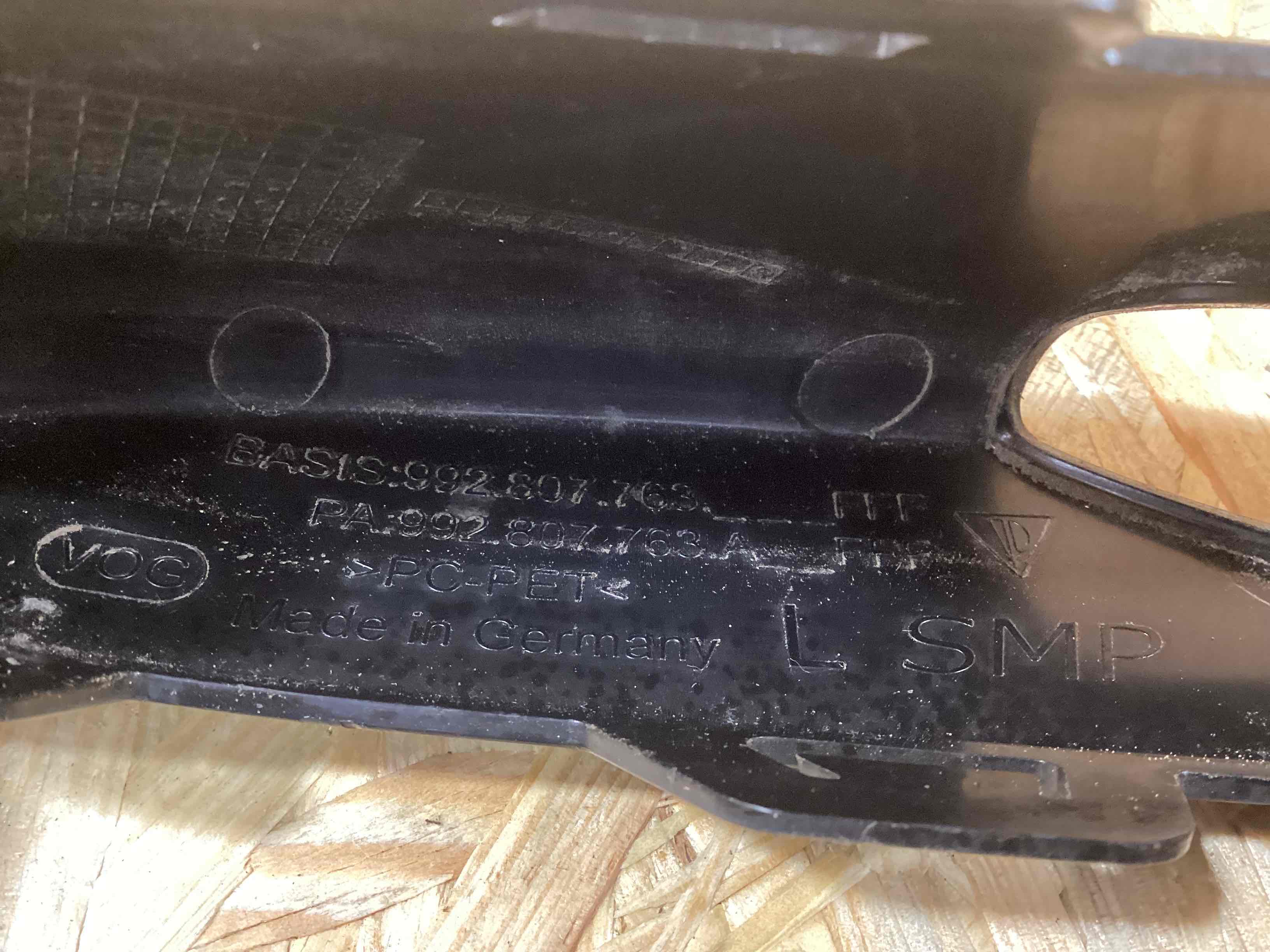 Заглушка, вставка (решетка) в бампер Porsche 911 080526-109