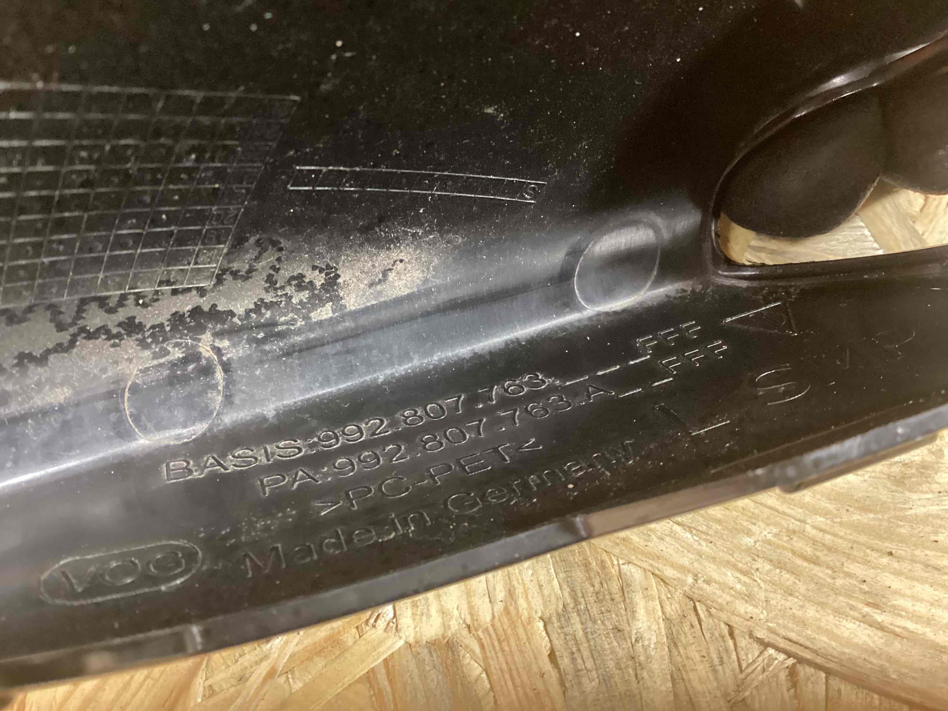Заглушка, вставка (решетка) в бампер Porsche 911 080526-110