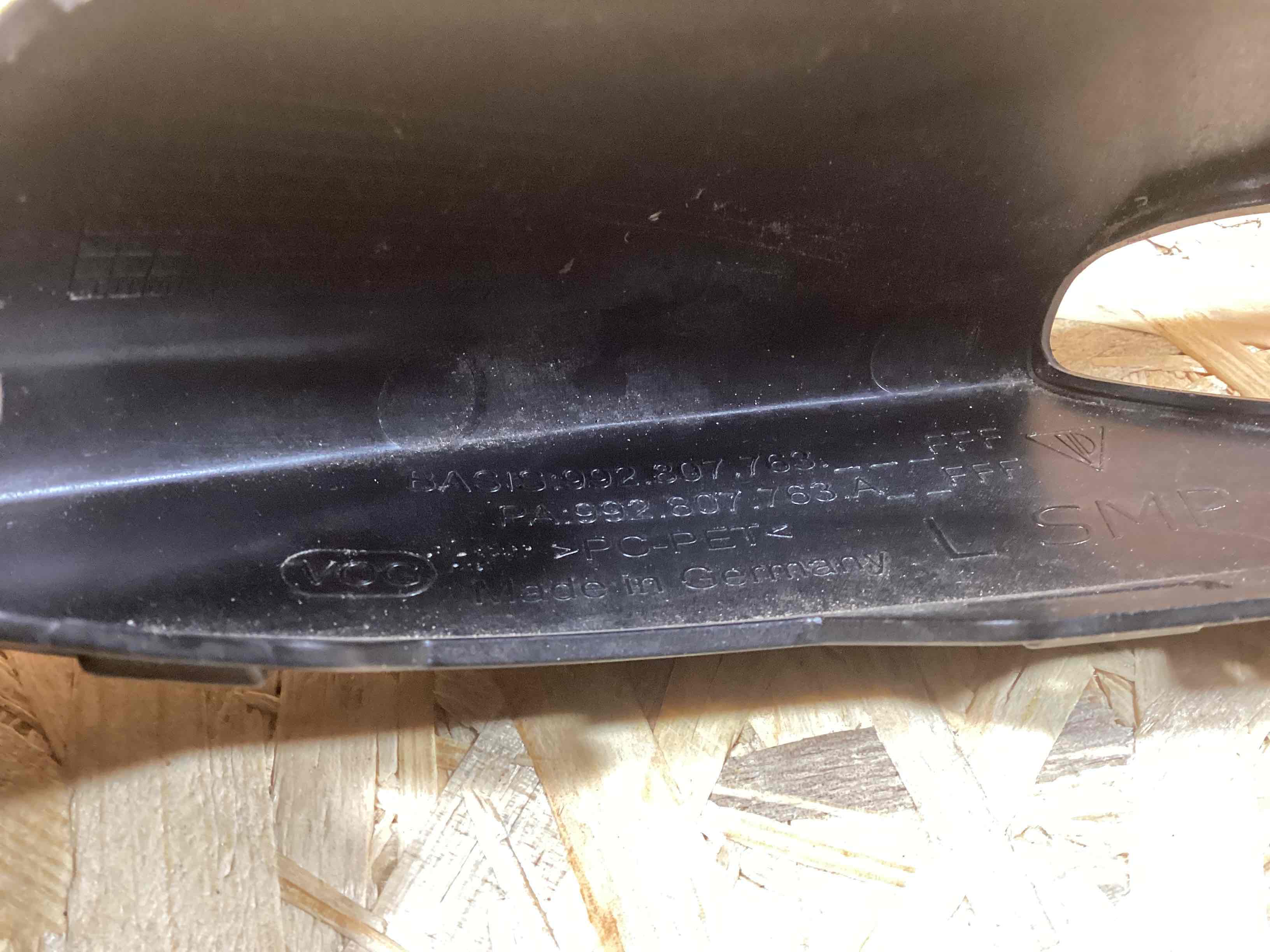 Заглушка, вставка (решетка) в бампер Porsche 911 080526-115