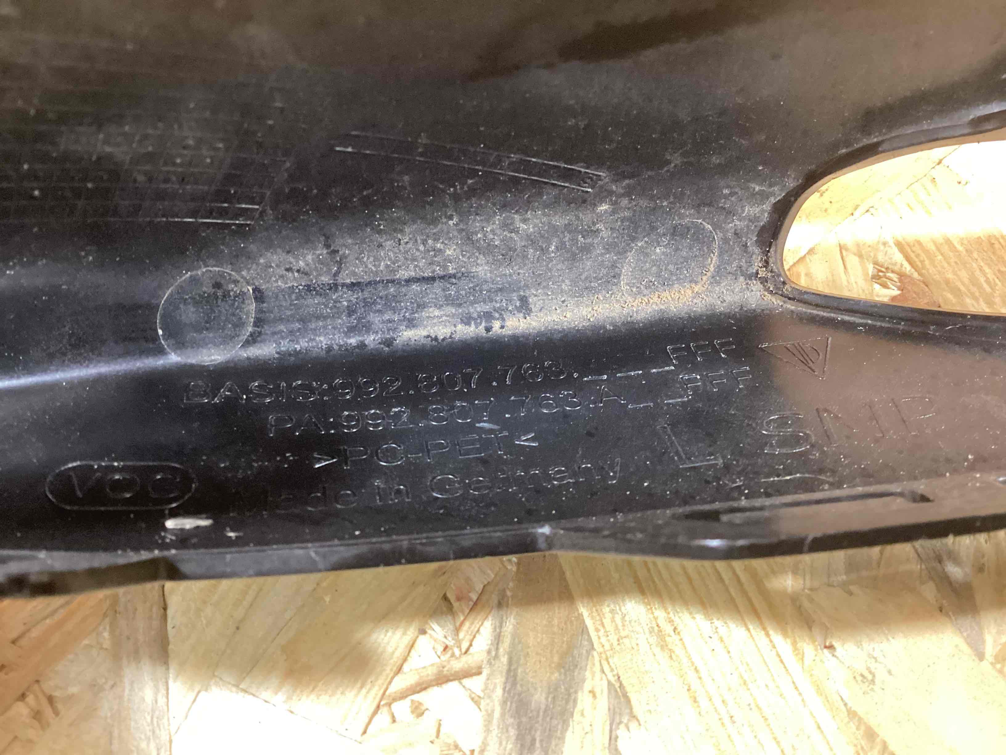 Заглушка, вставка (решетка) в бампер Porsche 911 080526-117