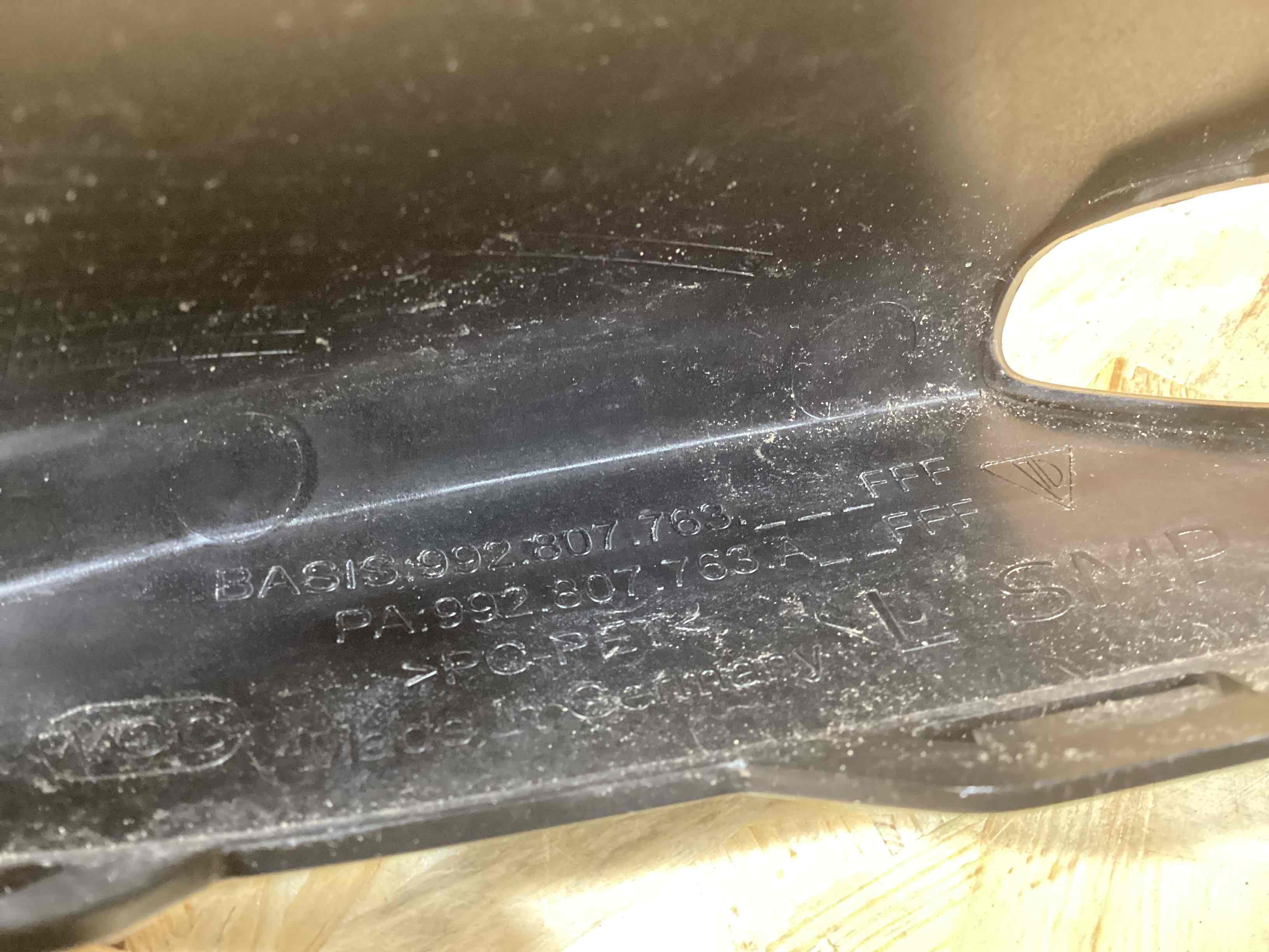 Заглушка, вставка (решетка) в бампер Porsche 911 080526-118