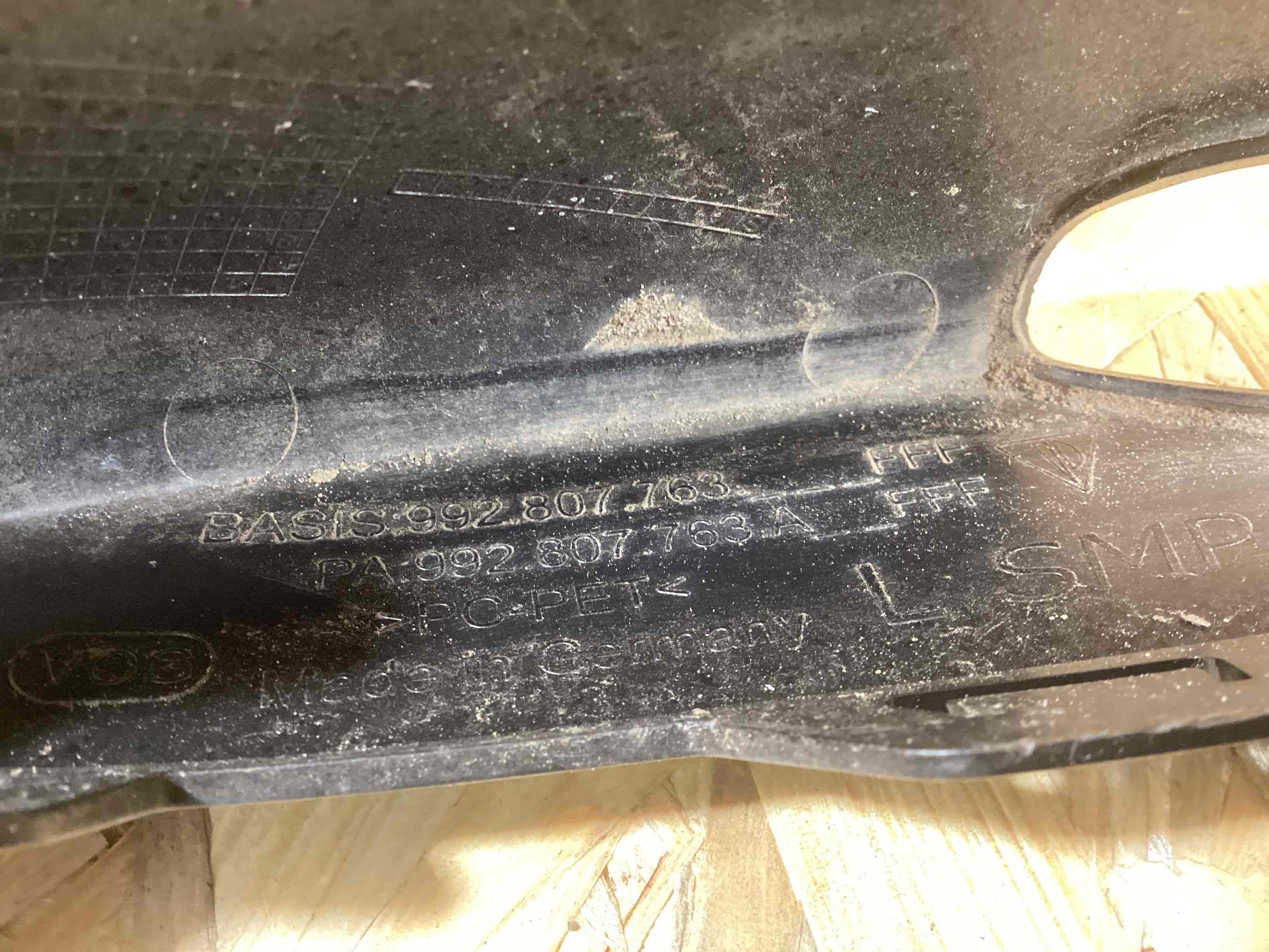 Заглушка, вставка (решетка) в бампер Porsche 911 080526-120