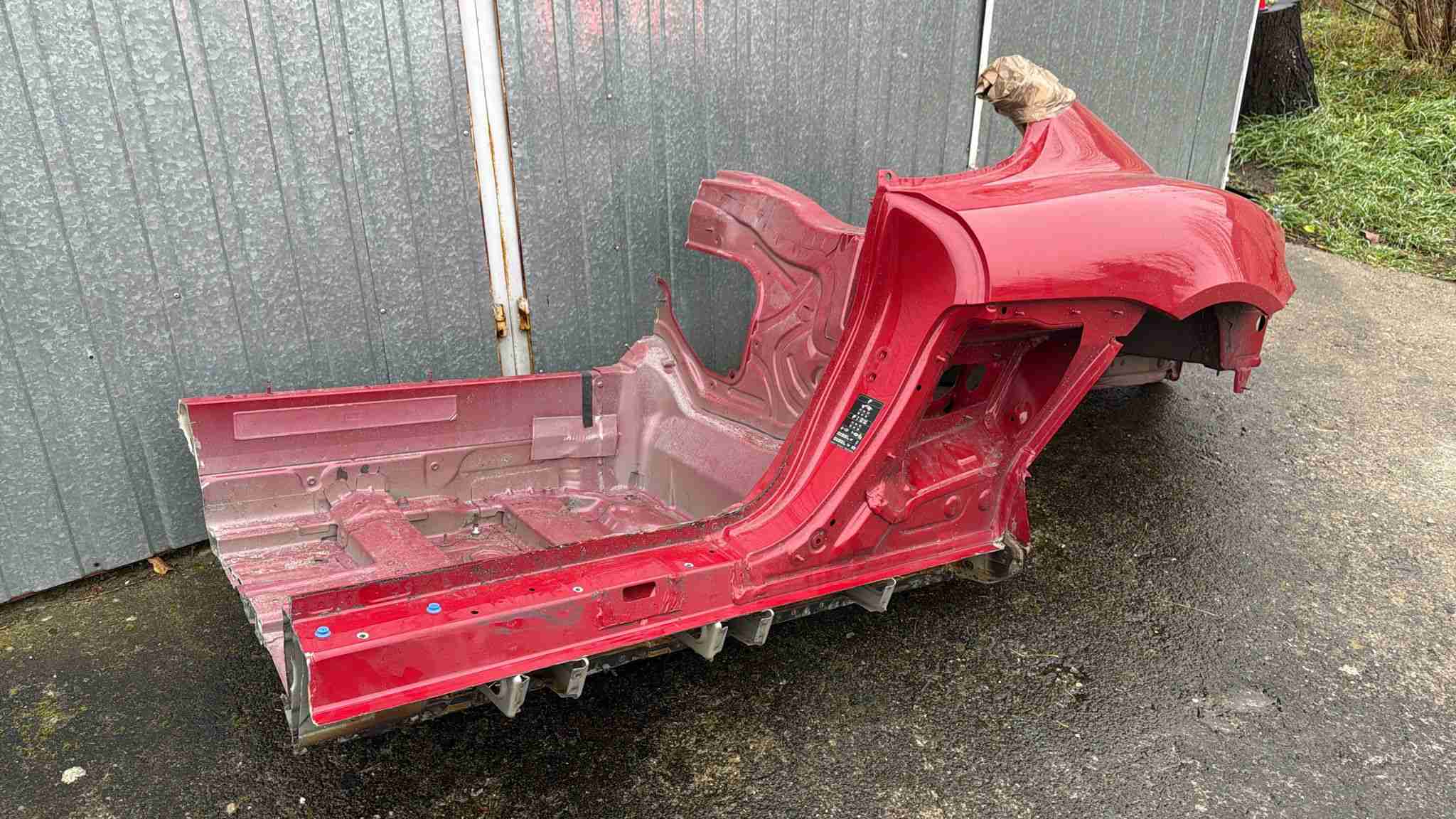 Крыло заднее левое Porsche 718 Cayman 081225-101