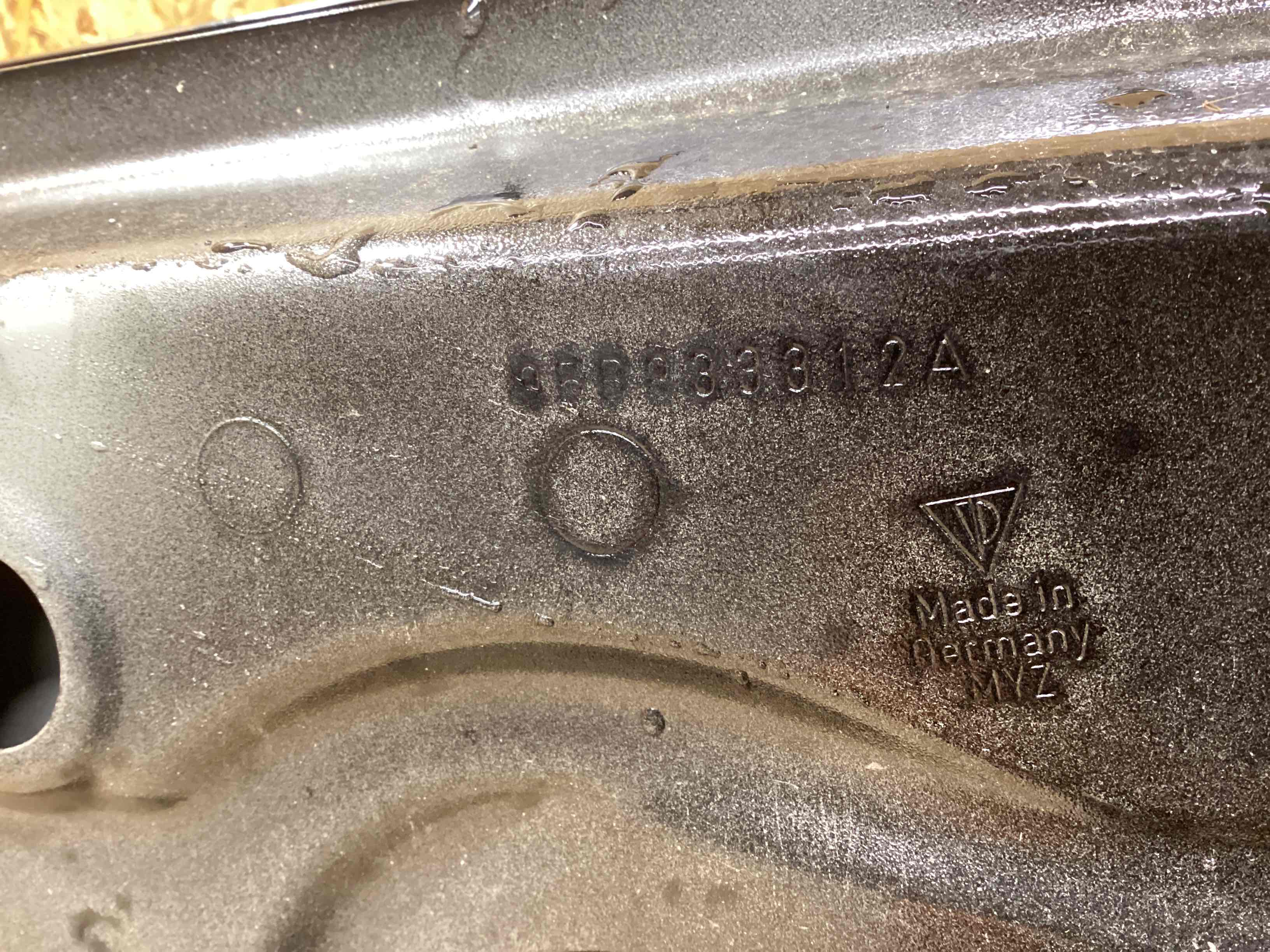 Дверь задняя правая Porsche Macan 081225-102