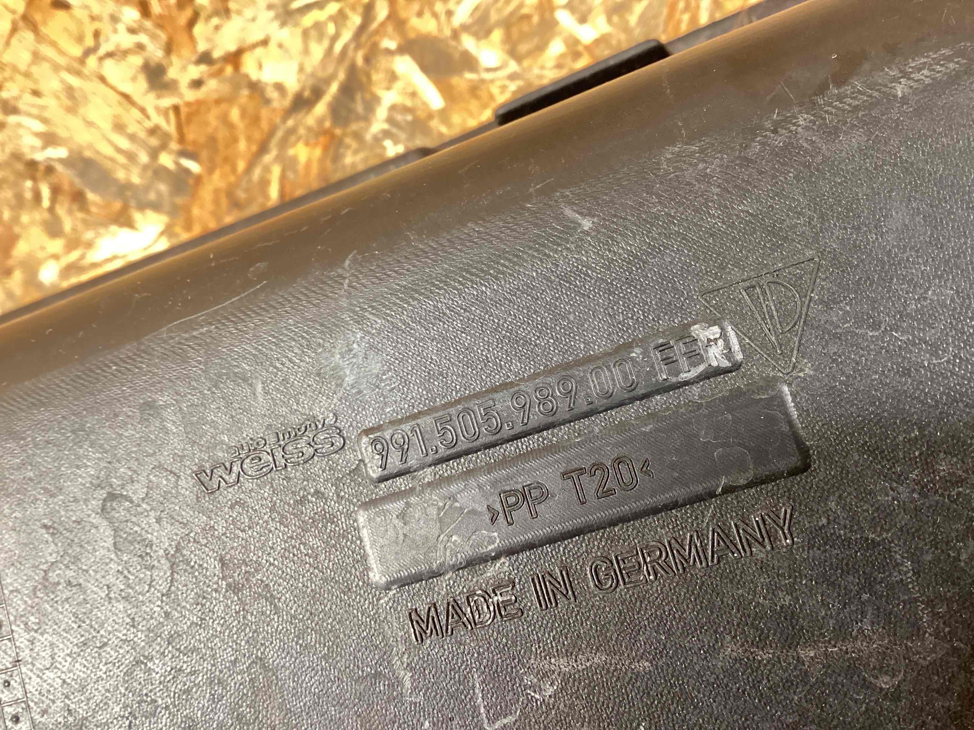 Заглушка, вставка (решетка) в бампер Porsche 911 090226-120