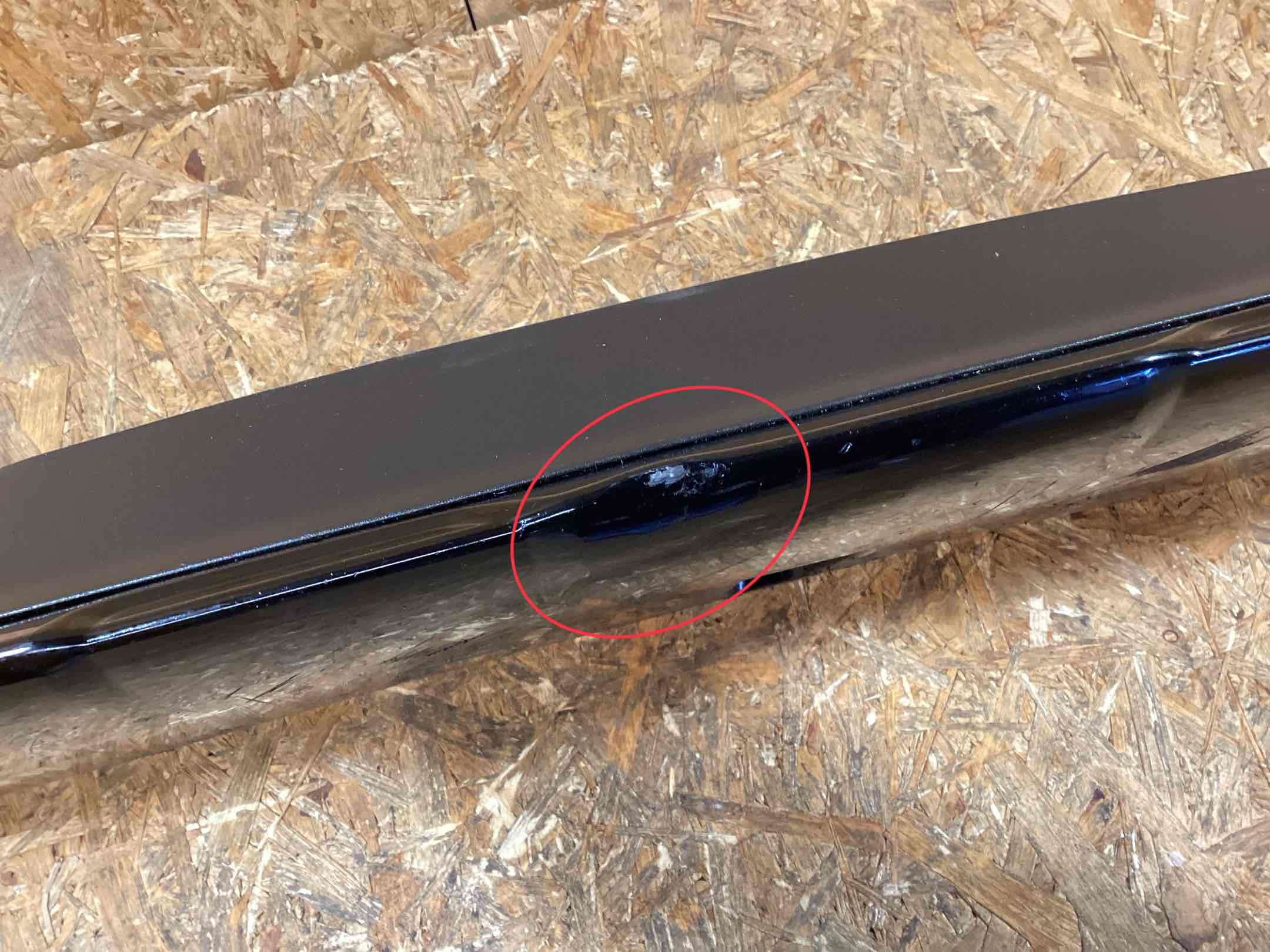 Юбка бампера нижняя Porsche Taycan 090326-106