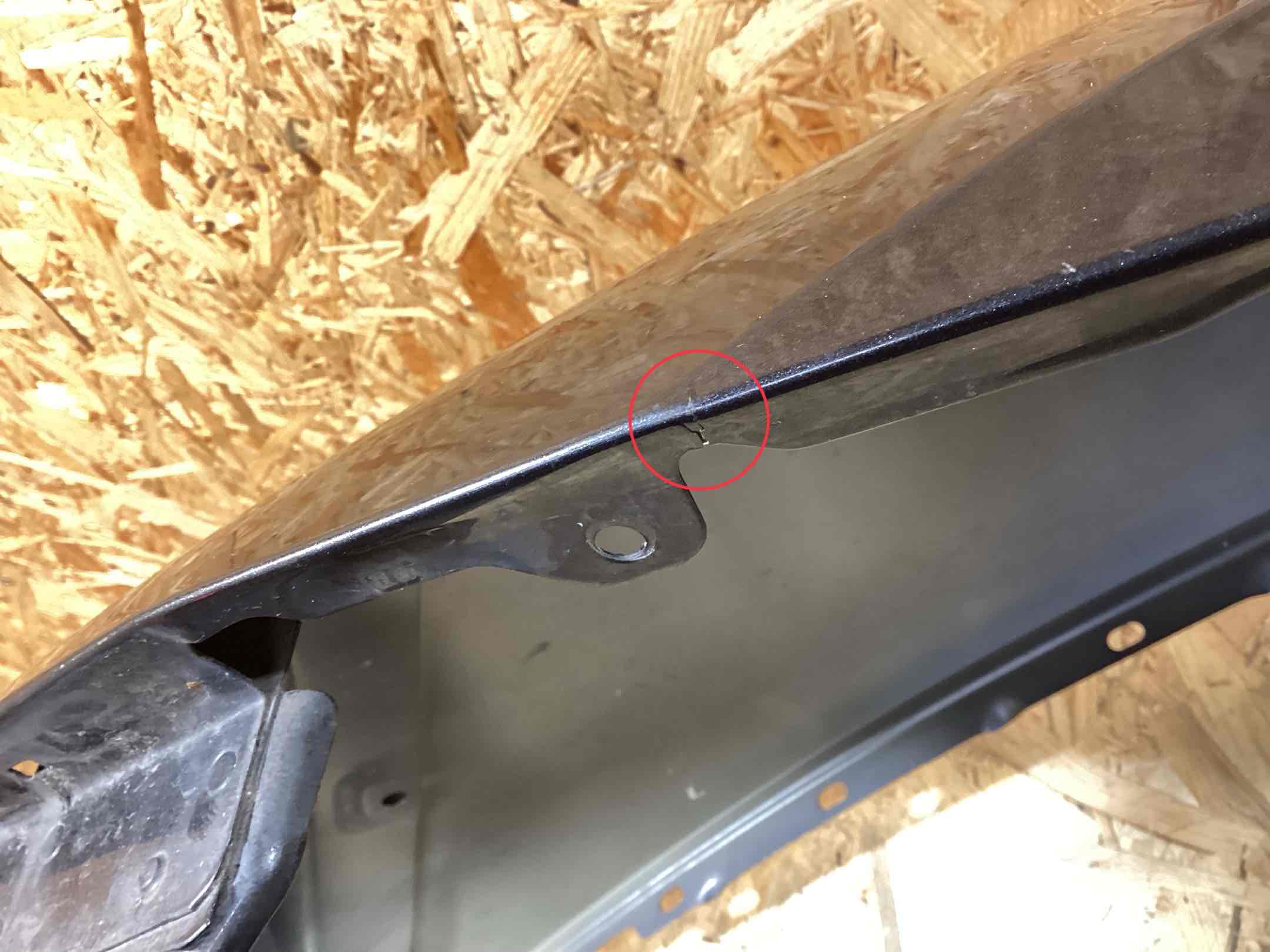 Крыло переднее левое Porsche Taycan 090426-103