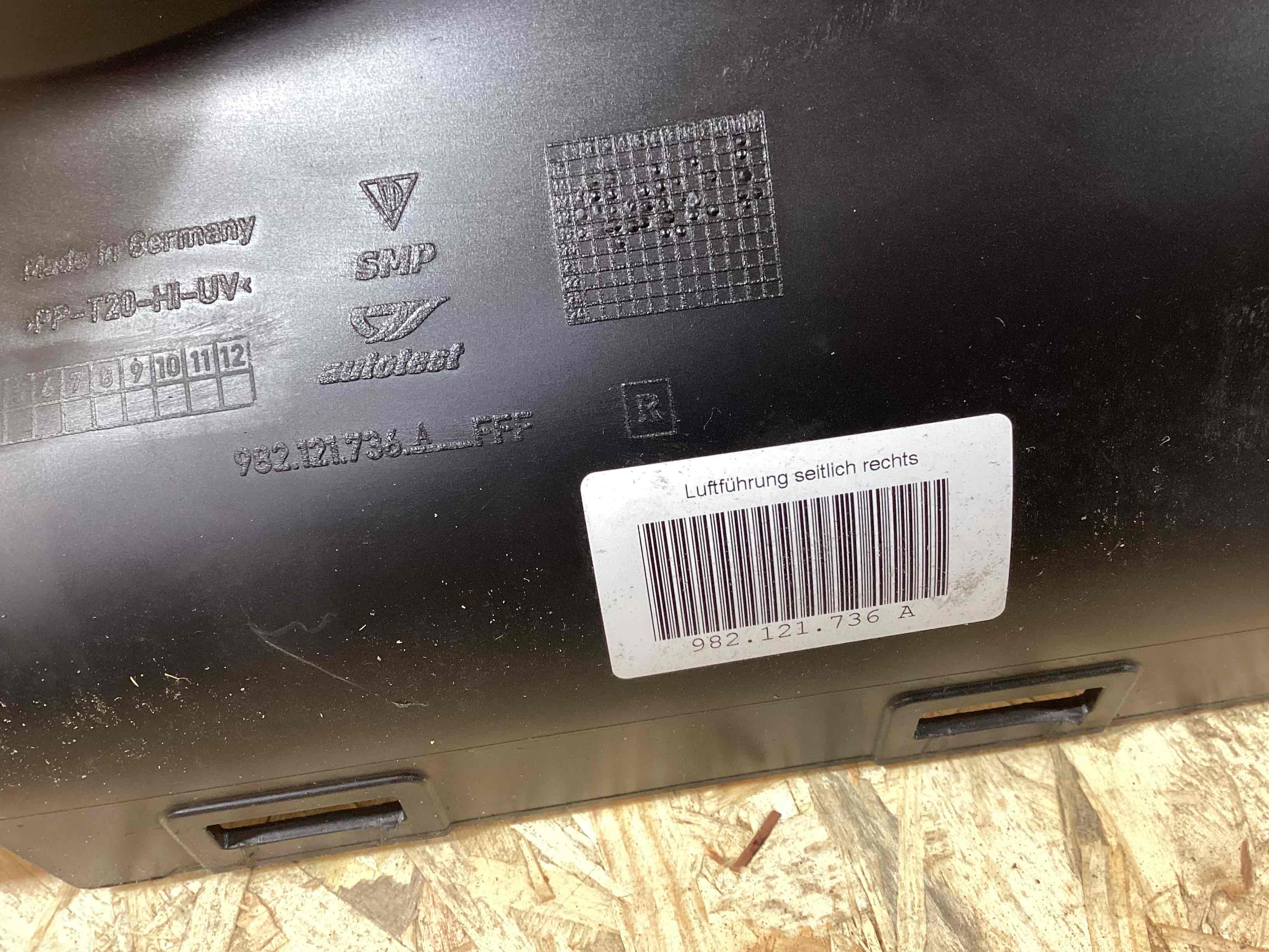 Воздуховод Porsche Boxster 718 090426-109