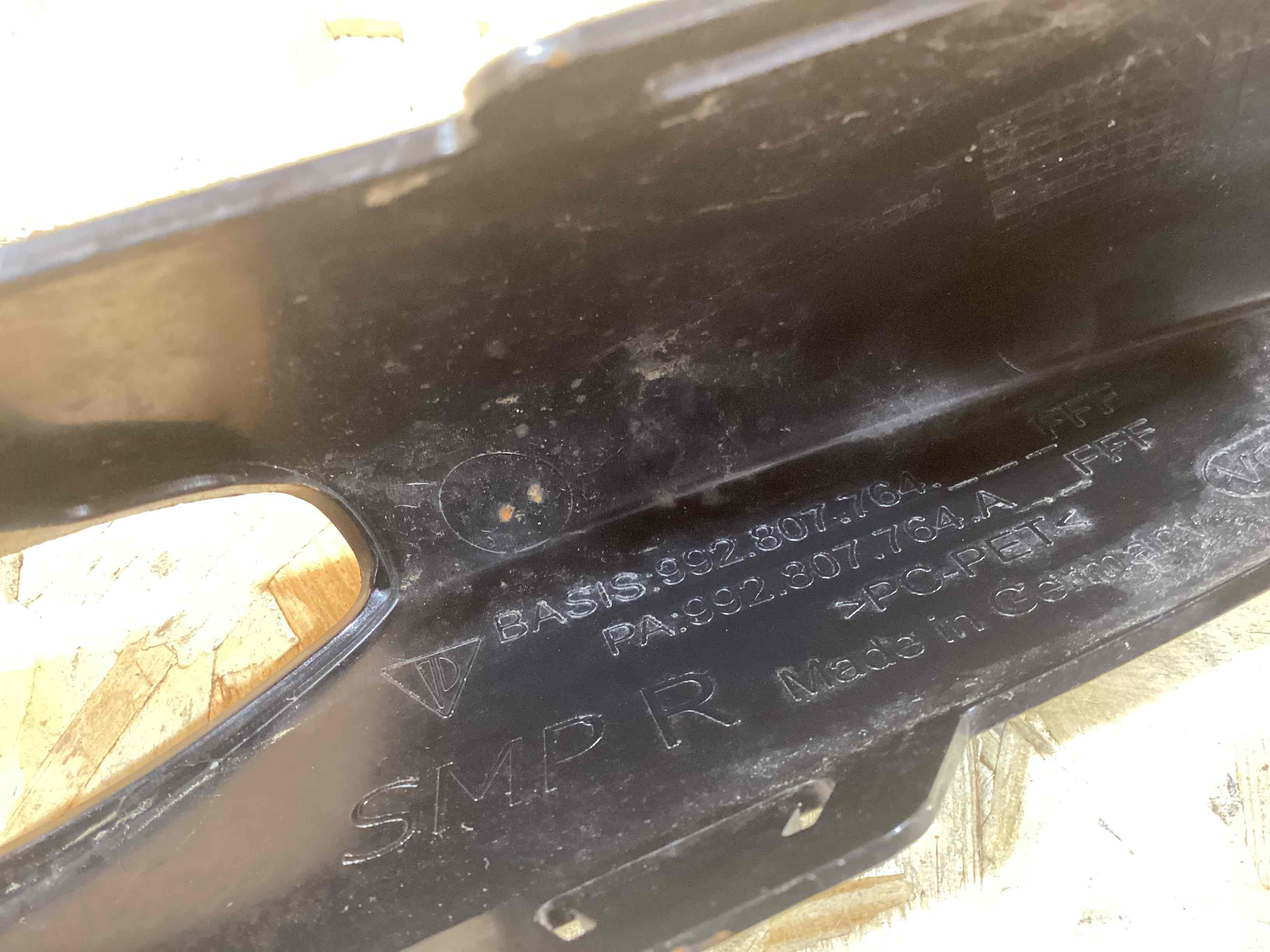 Заглушка, вставка (решетка) в бампер Porsche 911 090526-131