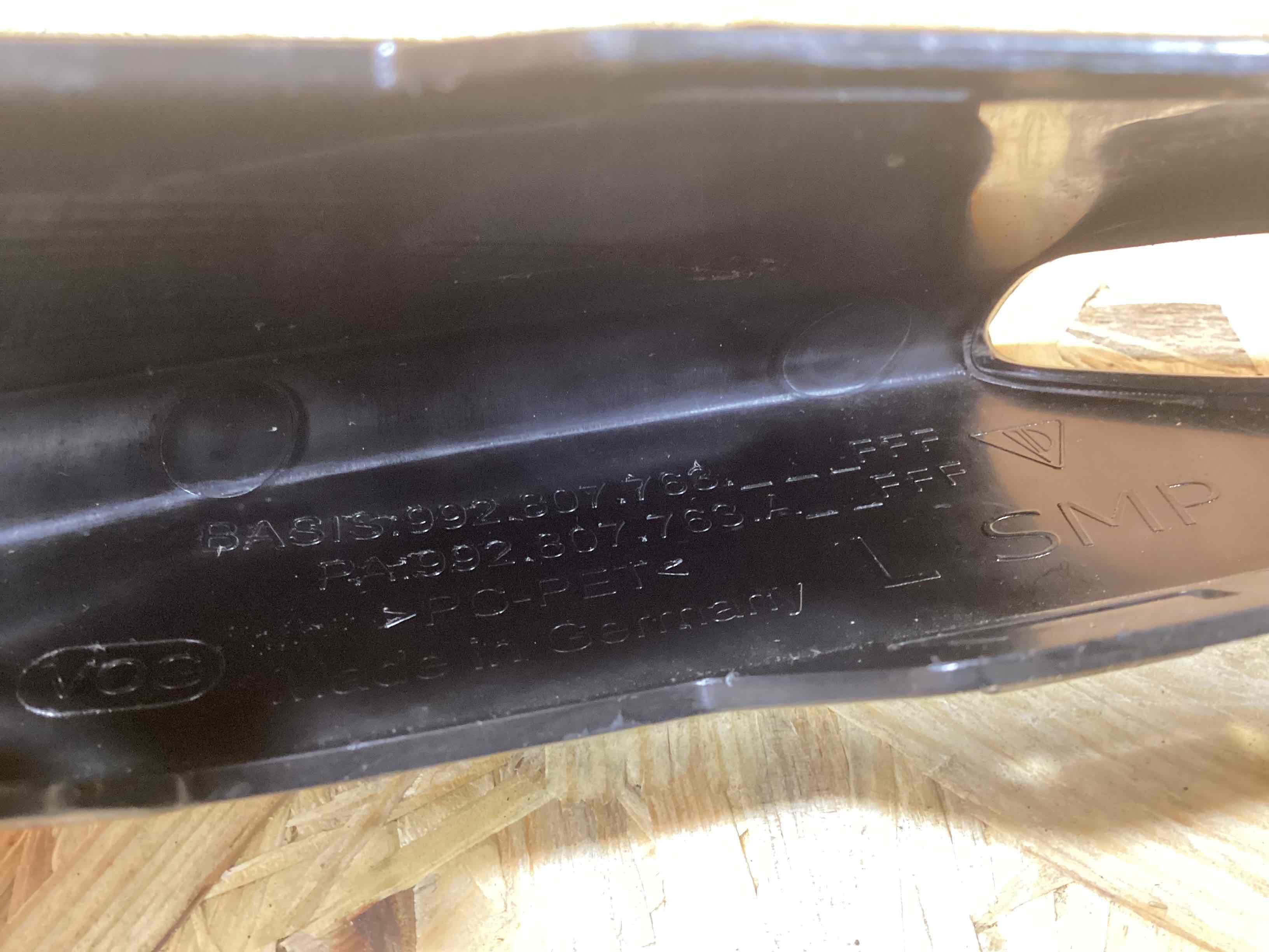 Заглушка, вставка (решетка) в бампер Porsche 911 090526-134