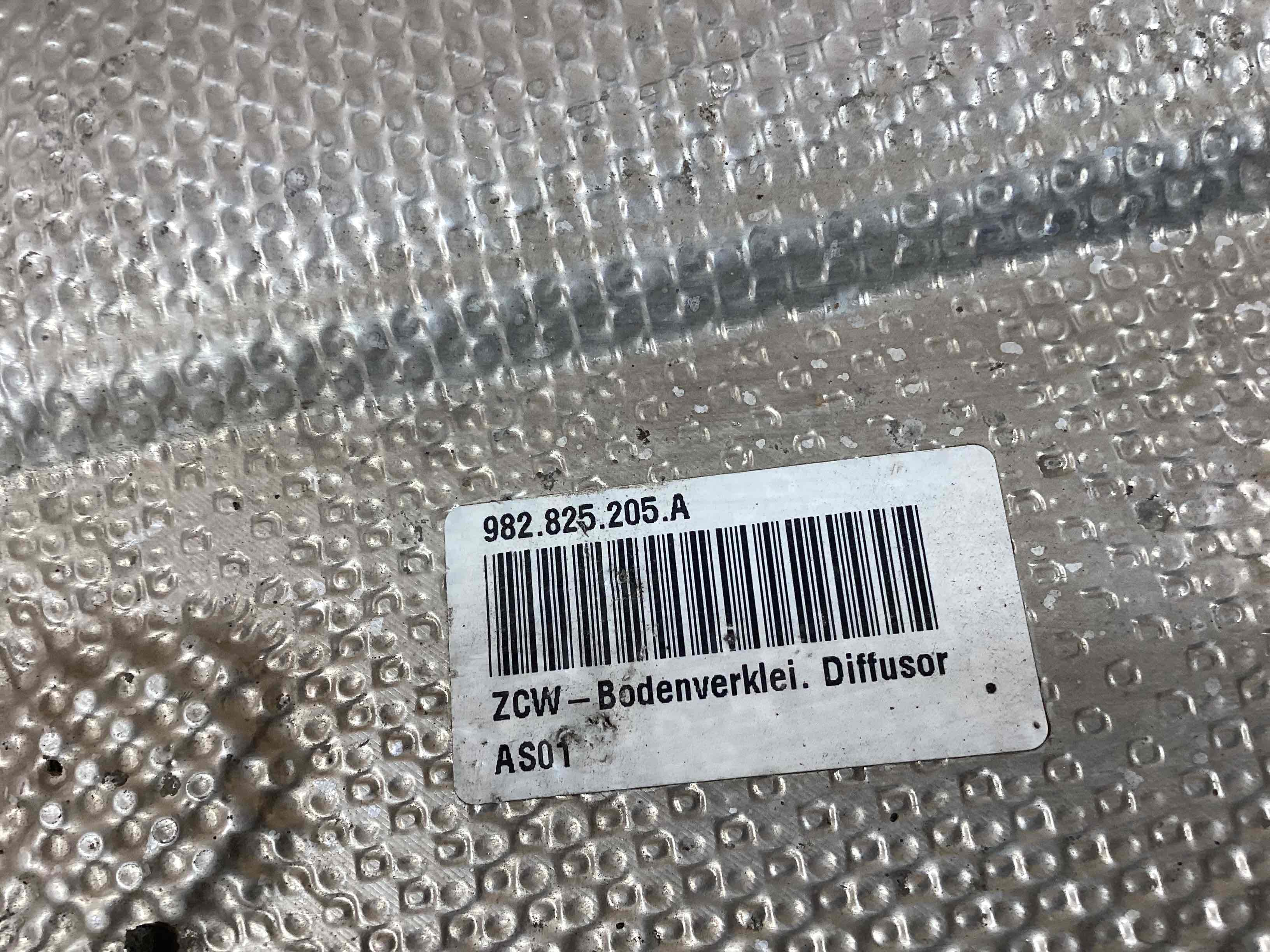 Защита днища кузова Porsche Boxster 718 090526-143